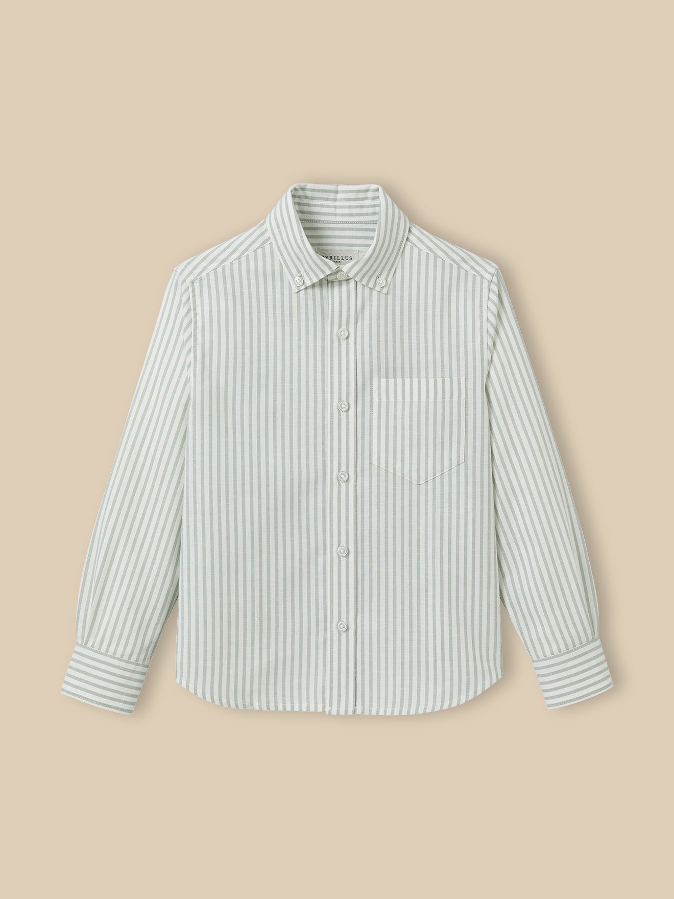 Boy's striped Oxford shirt