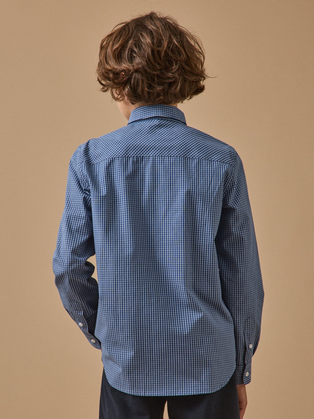 Chemise à carreaux Garçon