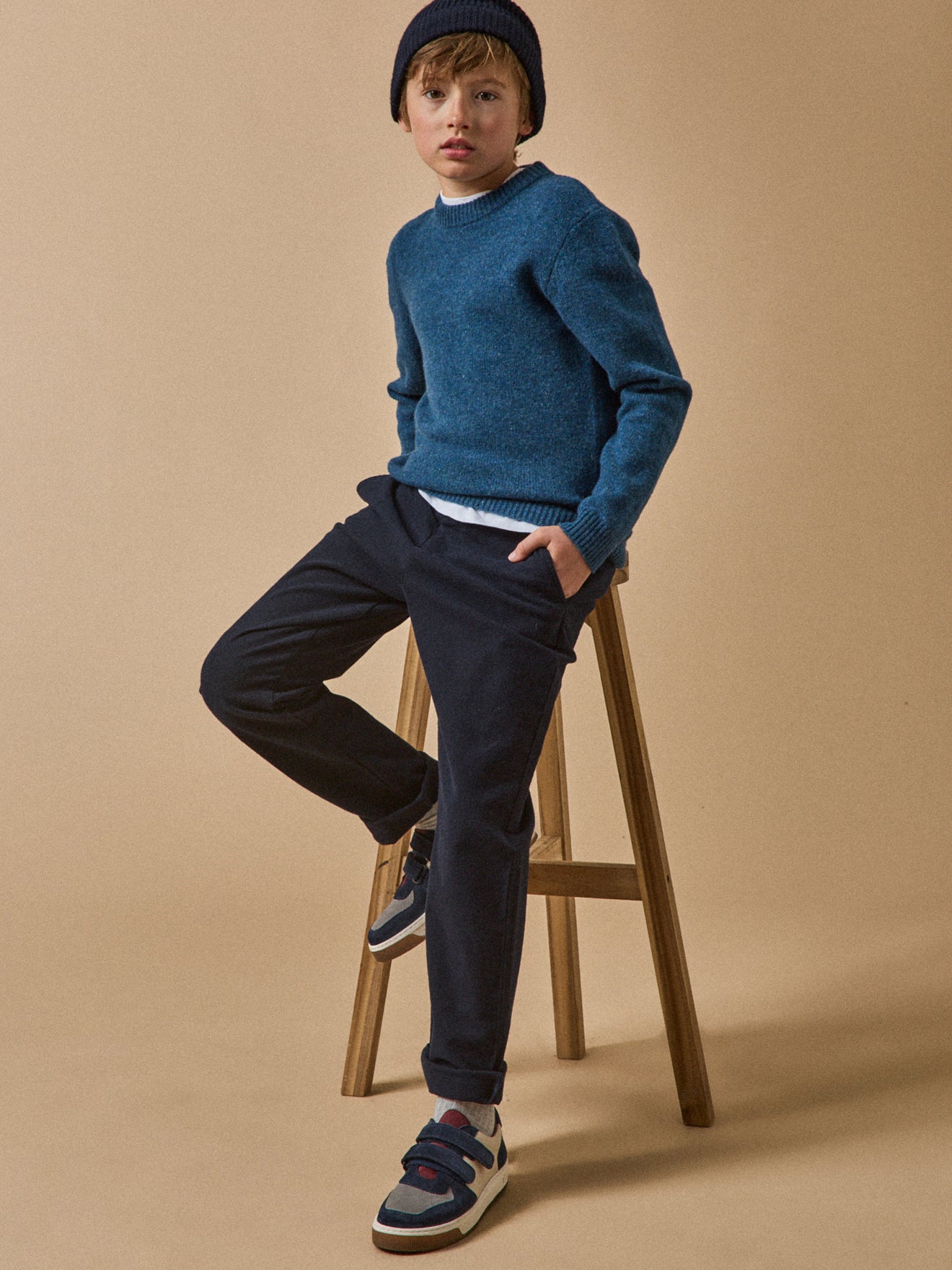 Boy's merino wool sweater