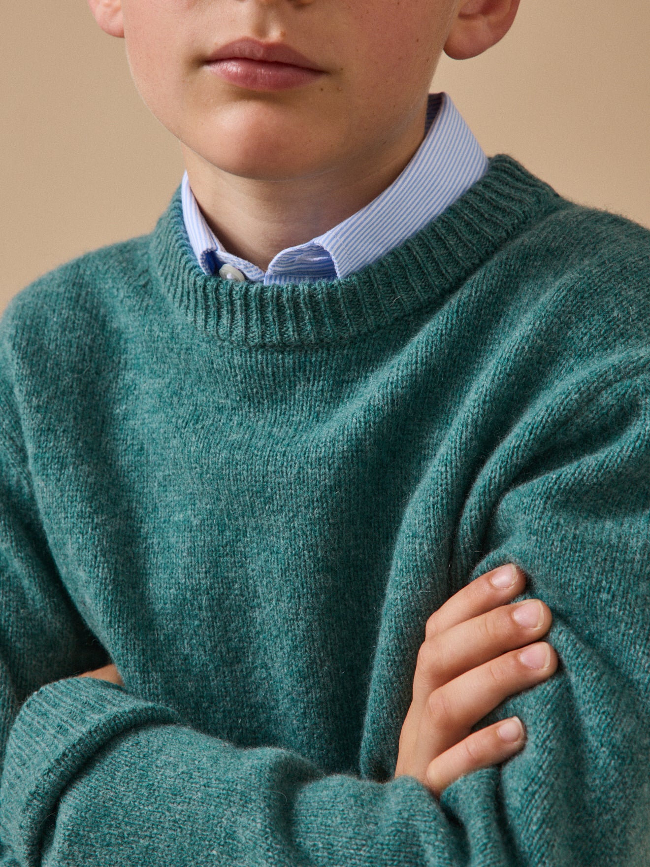 Boy's merino wool sweater