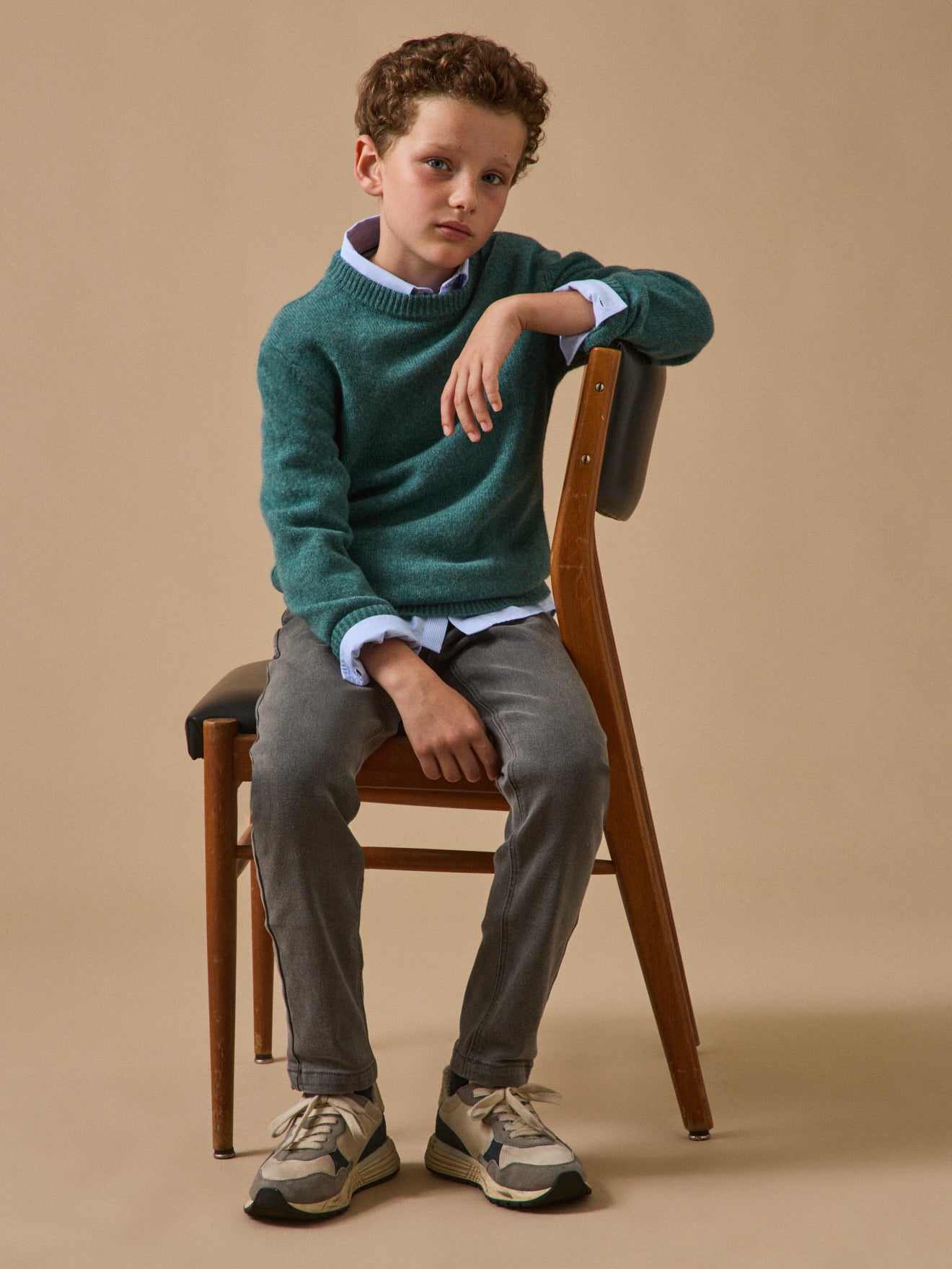 Boy's merino wool sweater