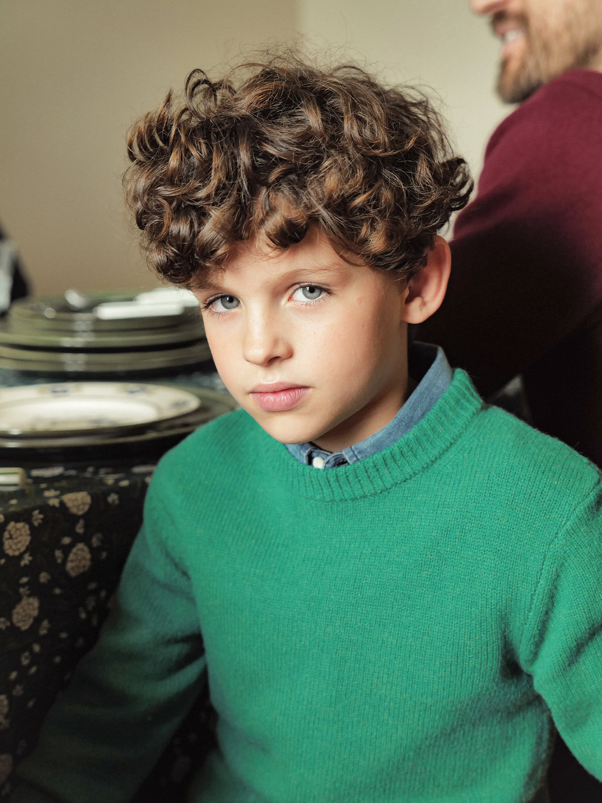 Boy's merino wool sweater