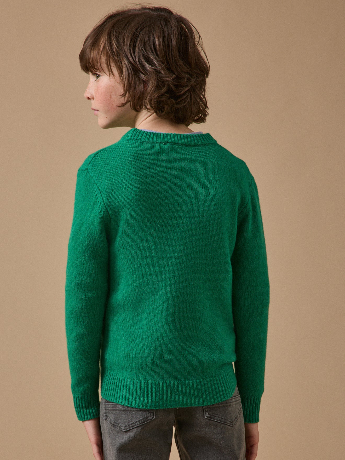 Boy's merino wool sweater