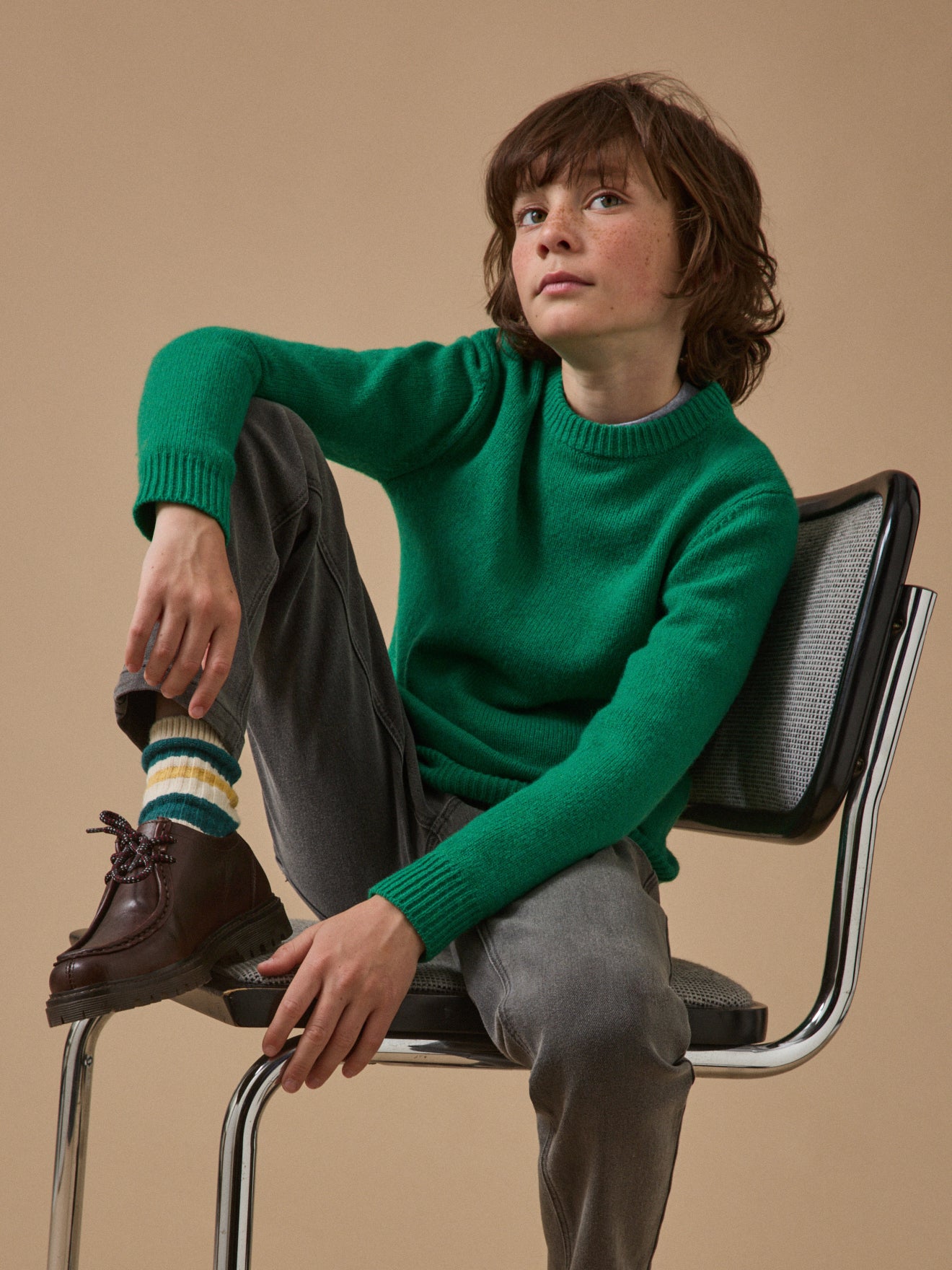 Boy's merino wool sweater