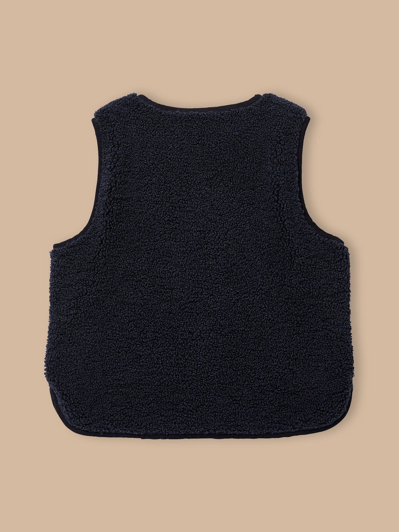 Veste sans manches en sherpa Garçon