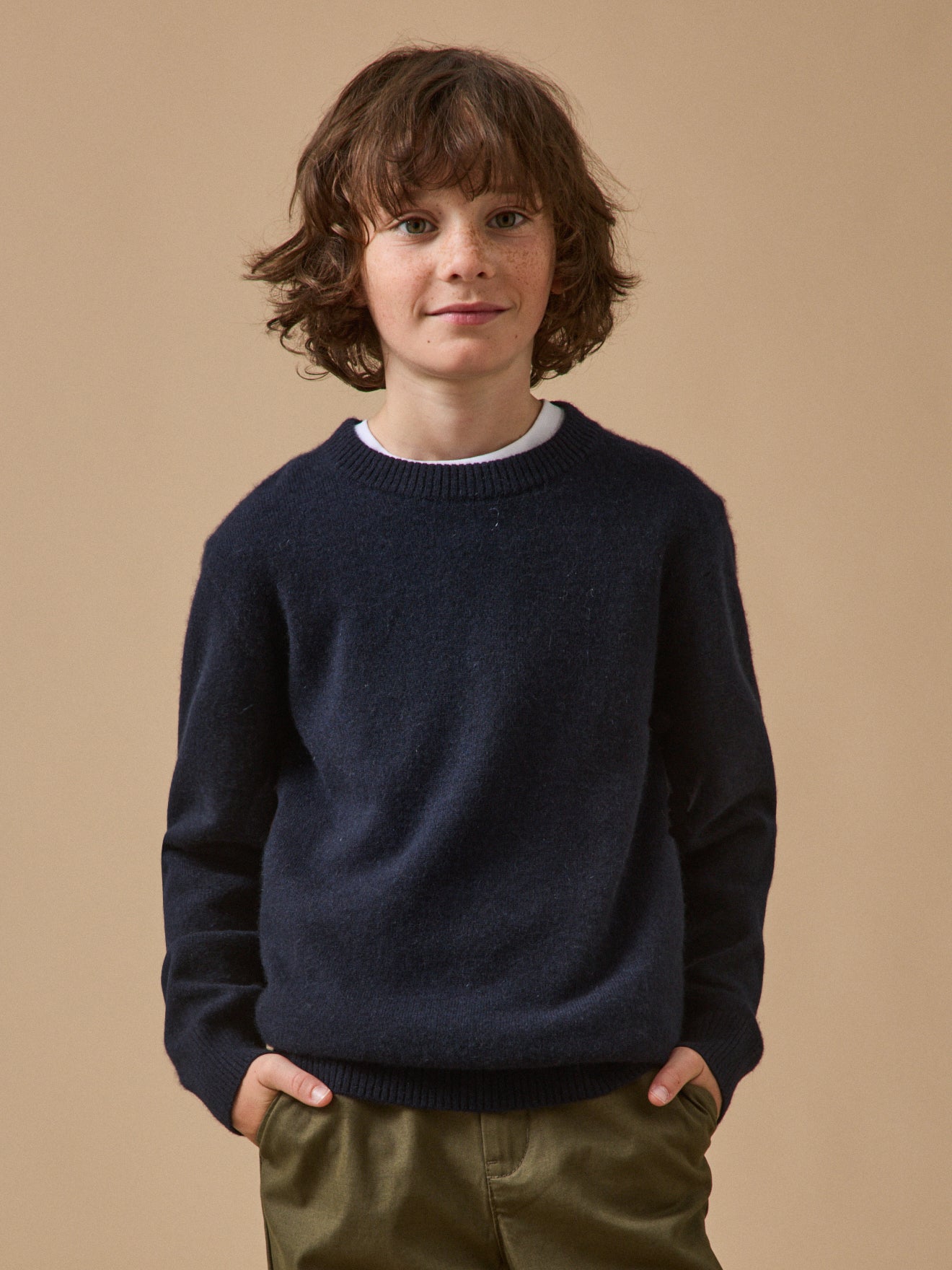 Pull en cachemire Garçon