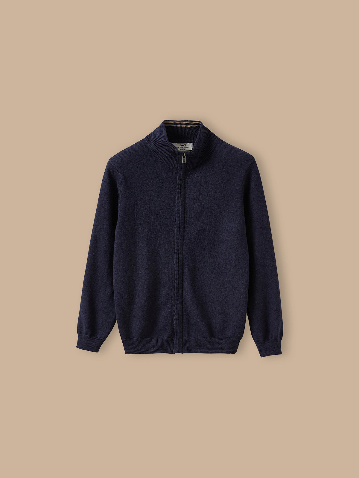 Cardigan col montant Garçon