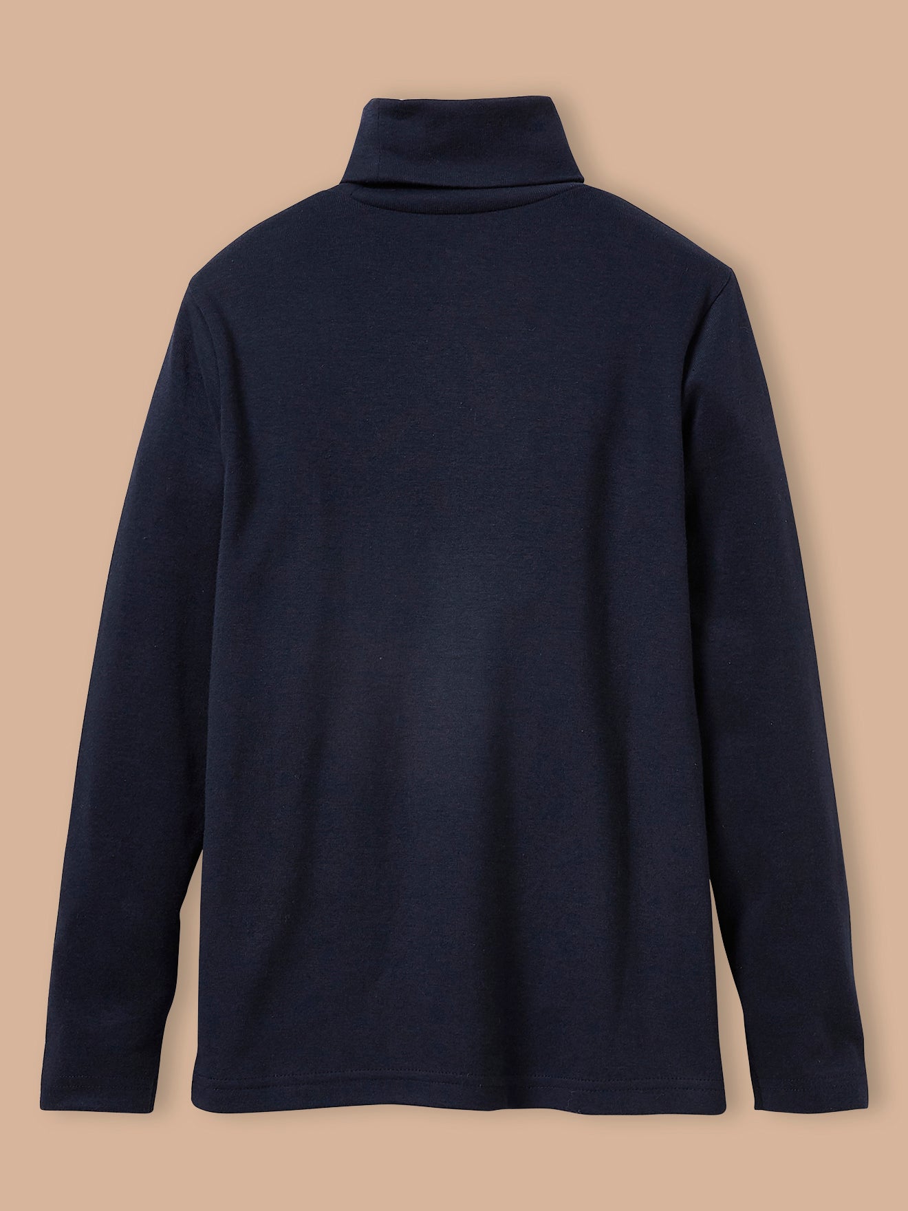 Boy's organic cotton rollneck top