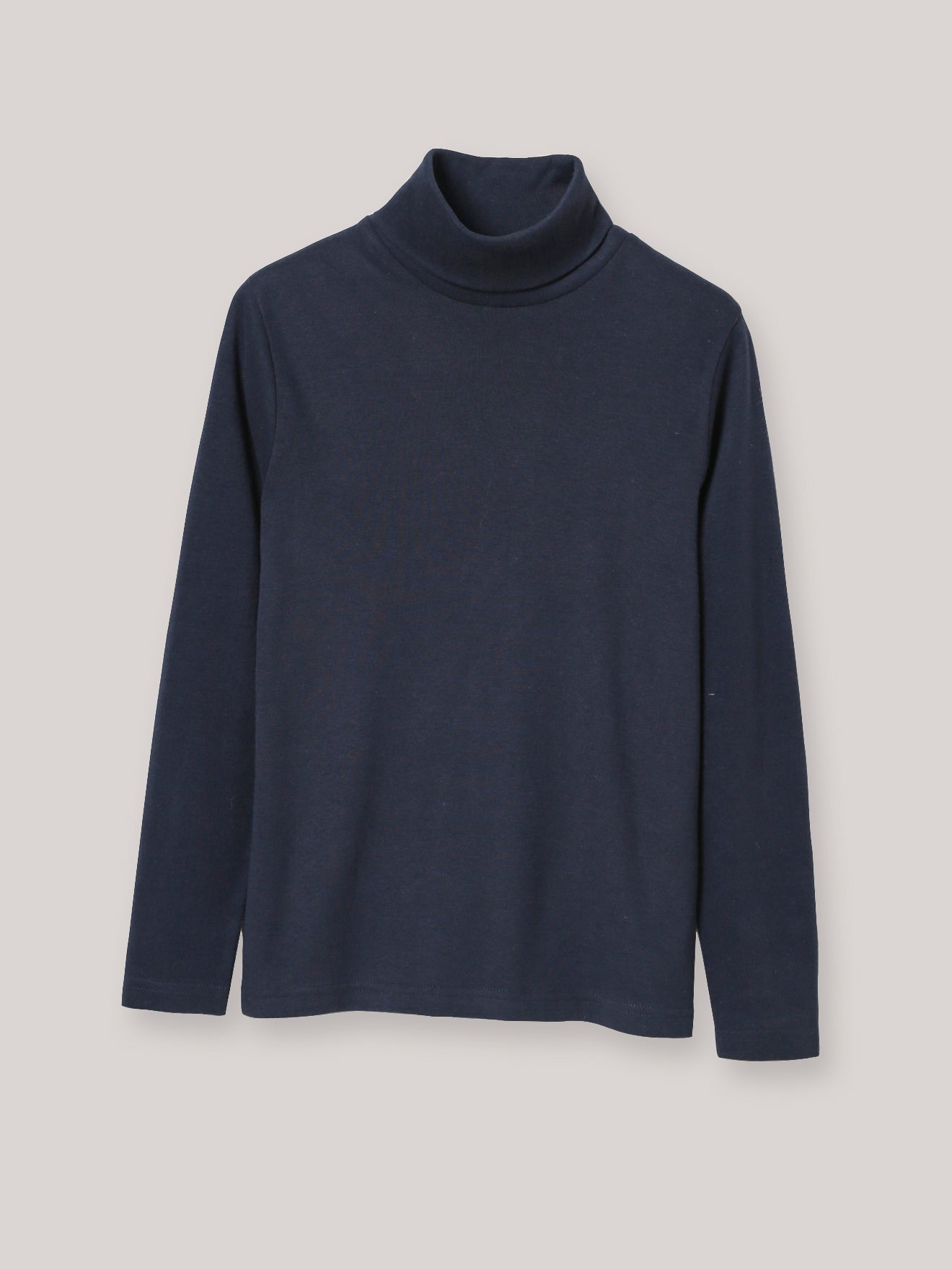 Boy's organic cotton rollneck top