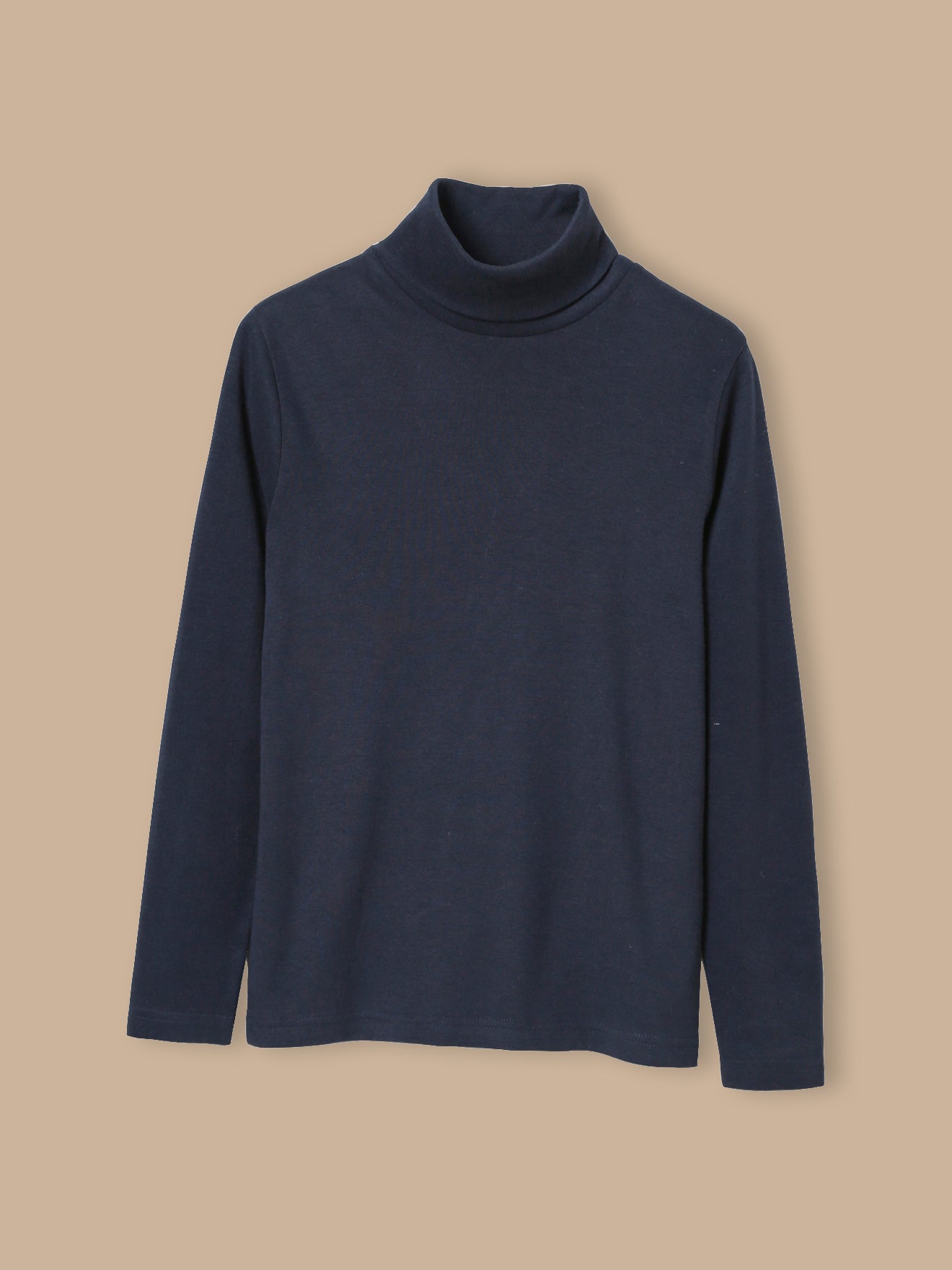 Boy's organic cotton rollneck top
