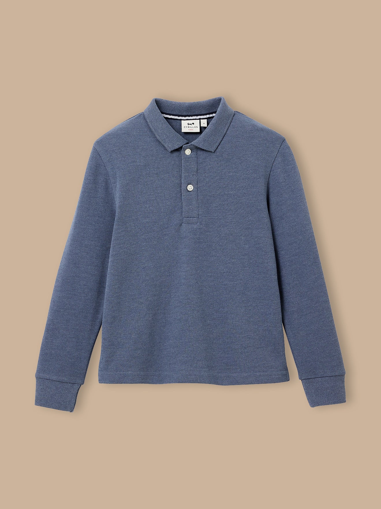 Boy's organic cotton polo shirt