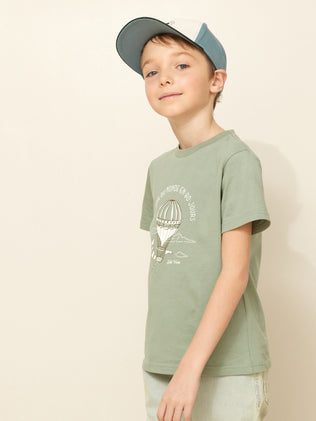 Jules Verne Collection child's T-shirt in organic cotton