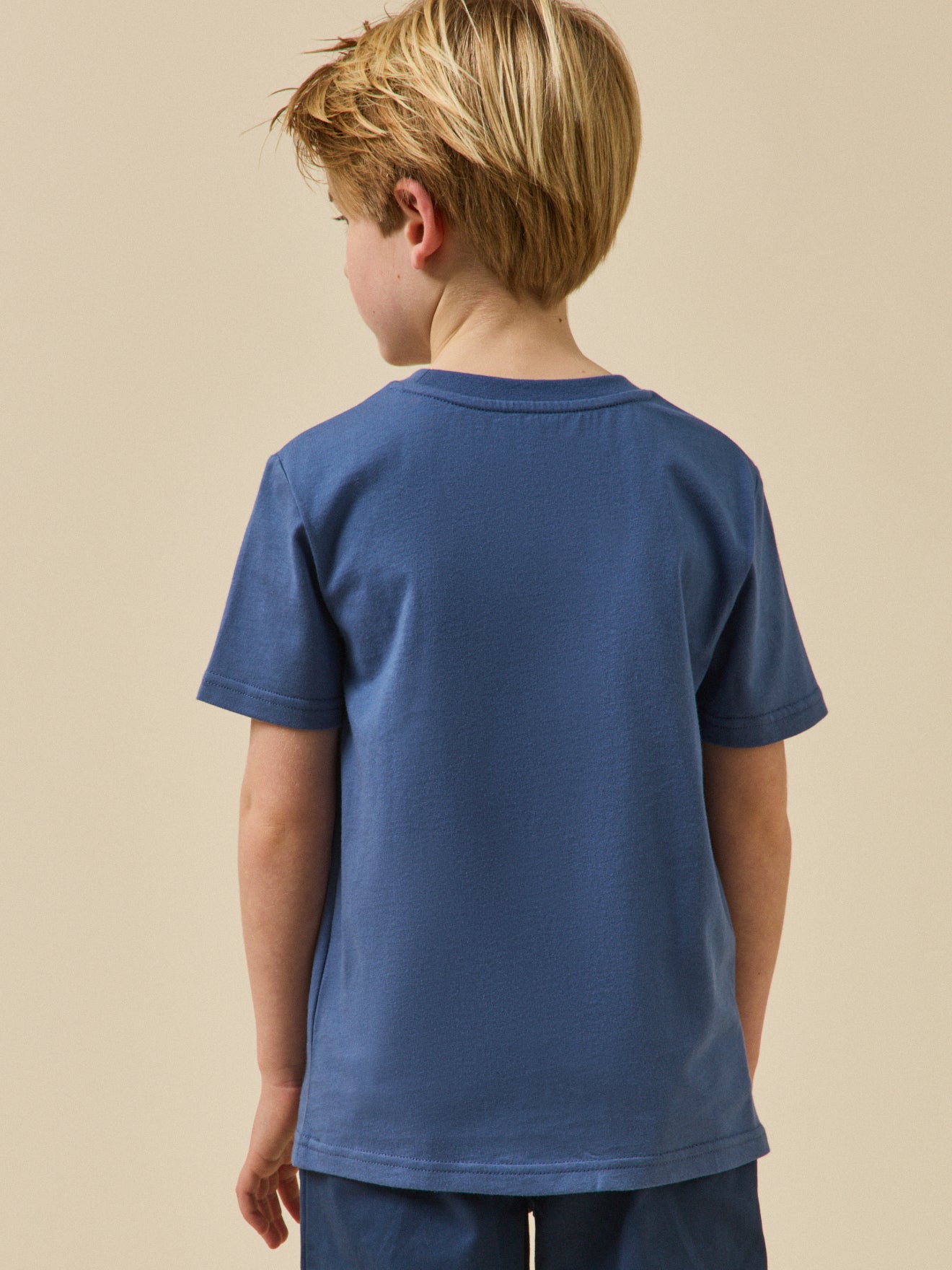 tee-shirt garcon col roule uni a manches longues en coton bio bleu tee-shirts garcon | GÉMO tee-shirt garcon col roule uni a manches longues en coton bio bleu tee-shirts garcon | GÉMO