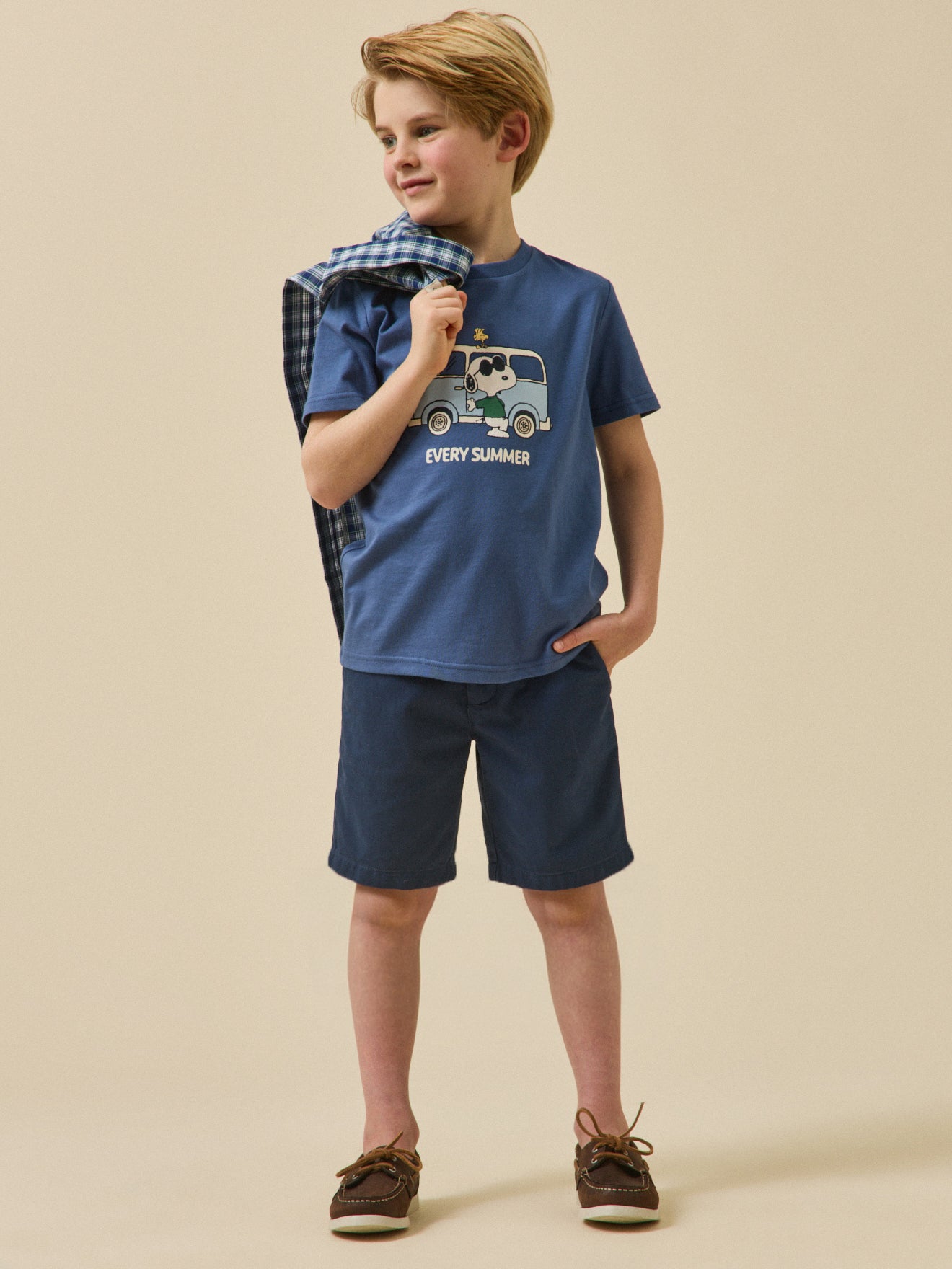 Child's Cyrillus x Peanuts™ T-shirt - The Snoopy Collection