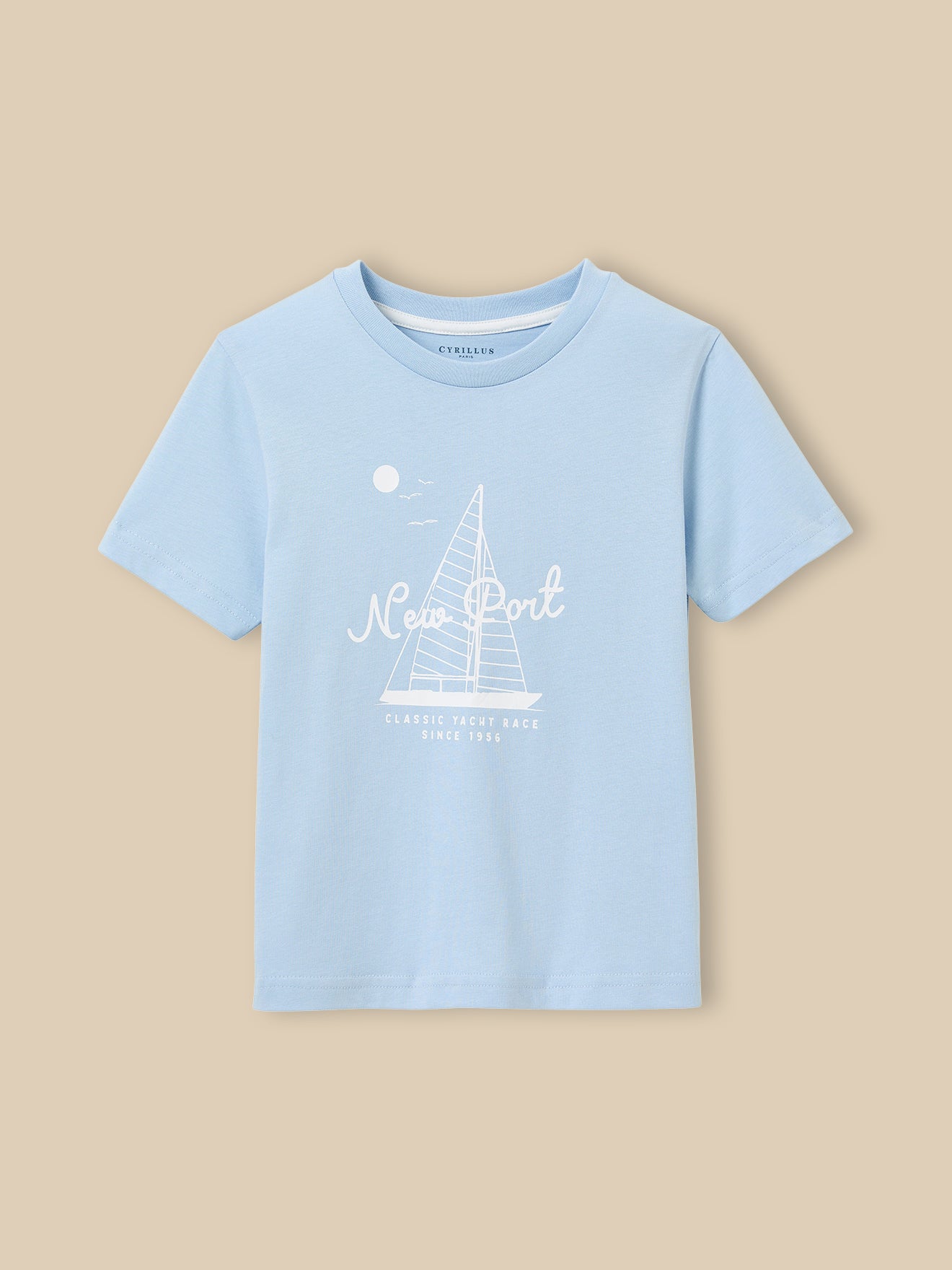 Boy's organic cotton print T-shirt
