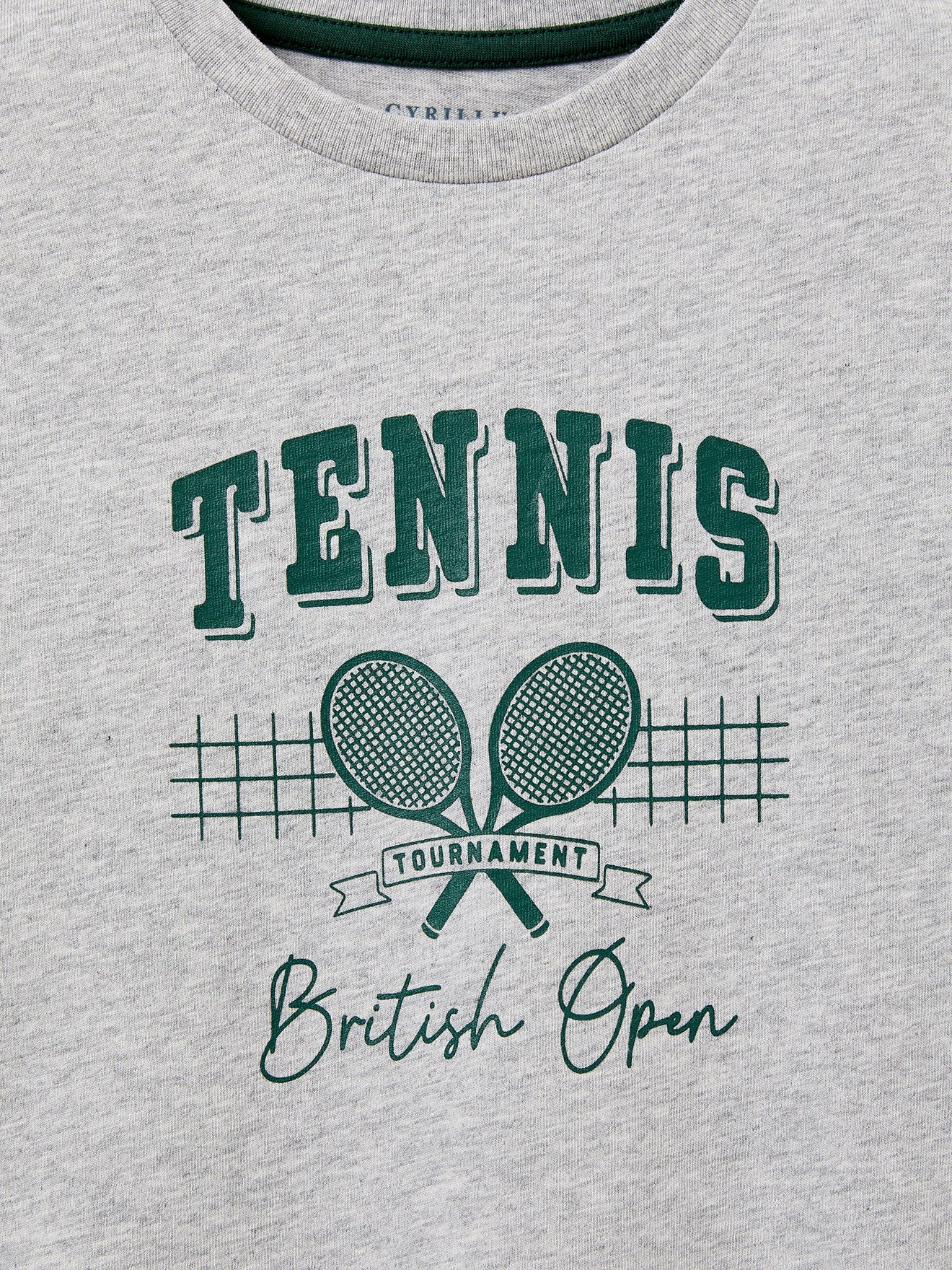 Boy's organic cotton print T-shirt