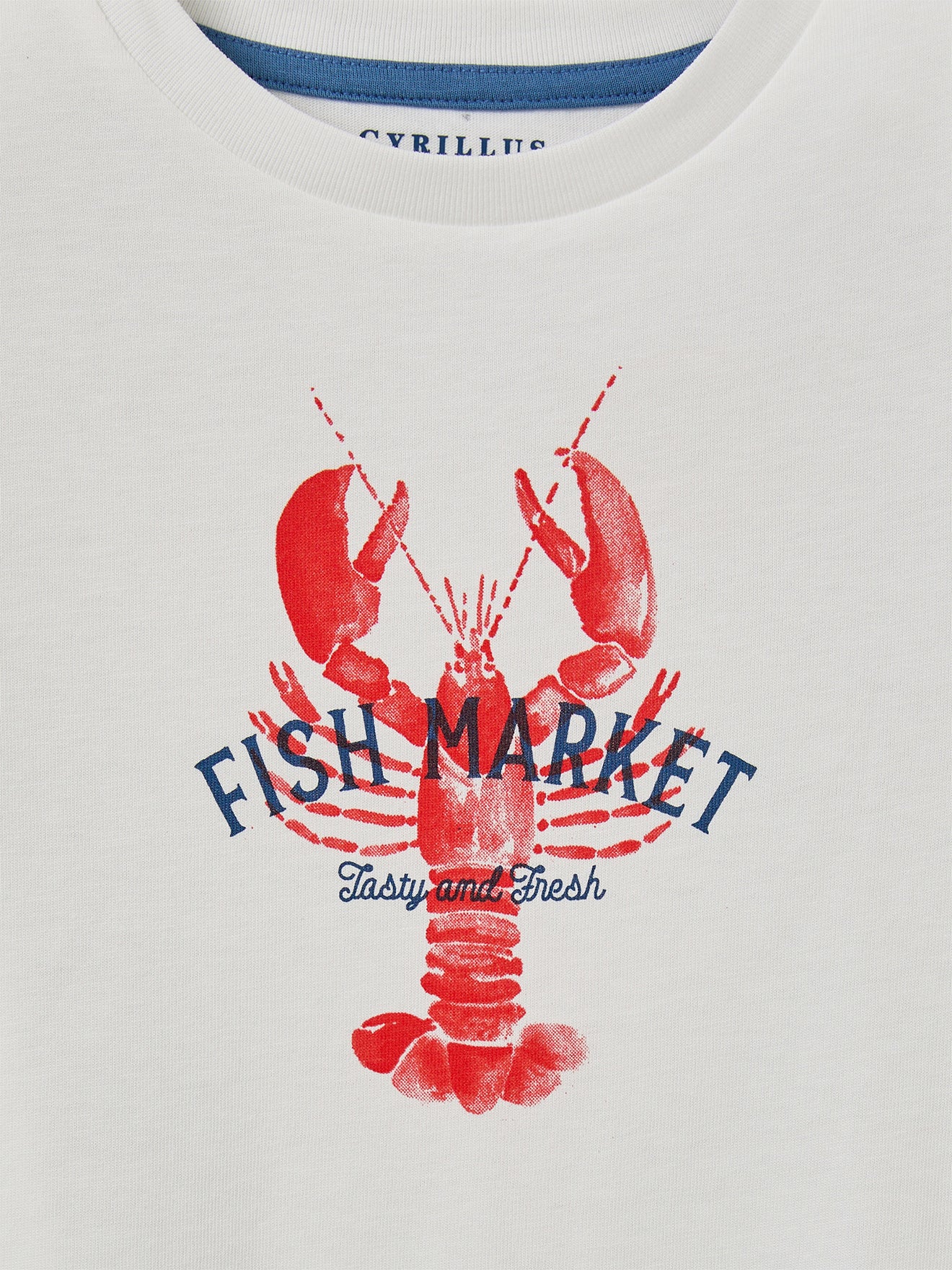Boy's organic cotton lobster T-shirt