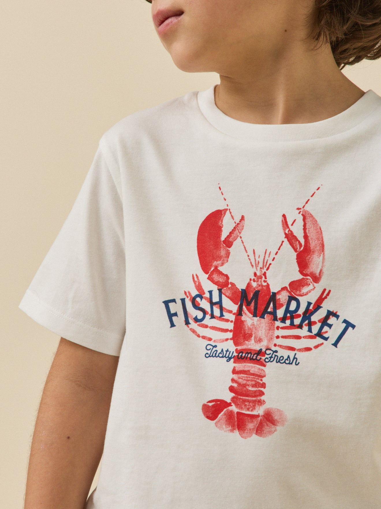 T-shirt Homard garçon - Coton biologique