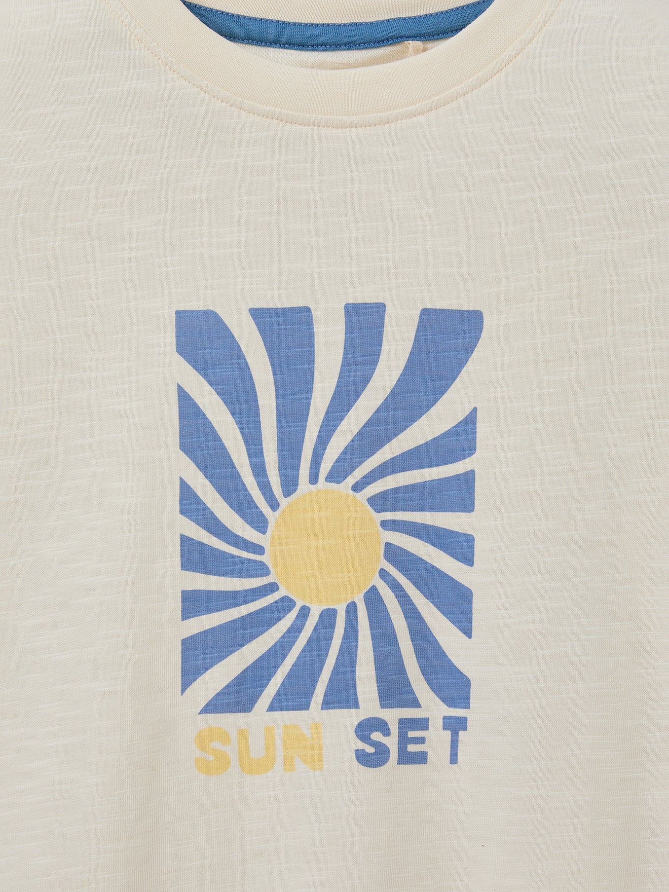 Boy's organic cotton print T-shirt