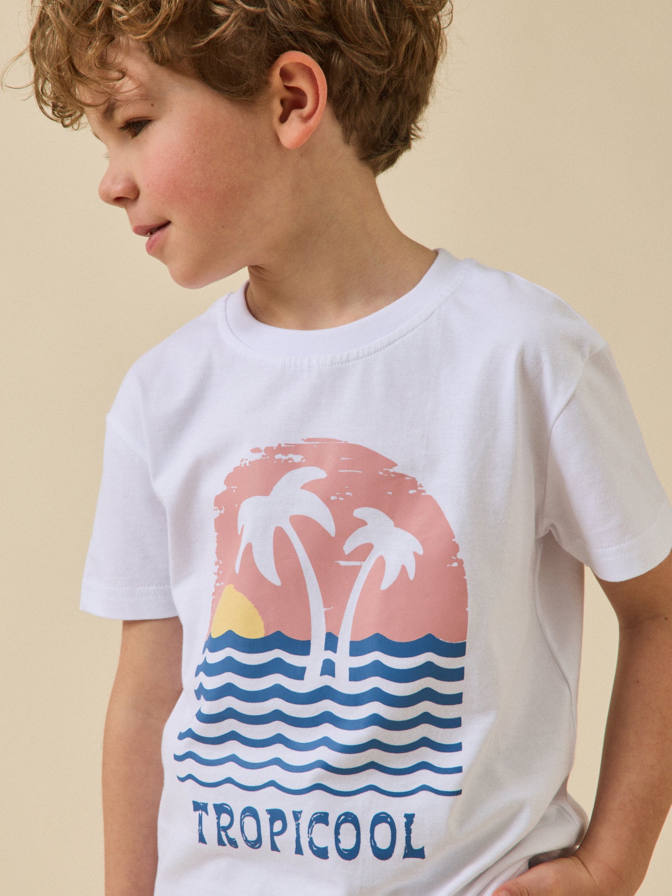 T-shirt "Tropicool" Garçon - Coton biologique