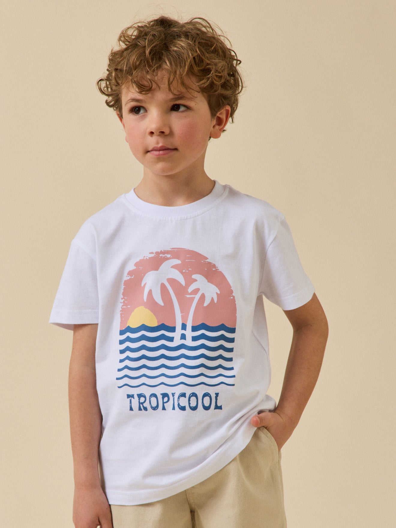 T-shirt "Tropicool" Garçon - Coton biologique