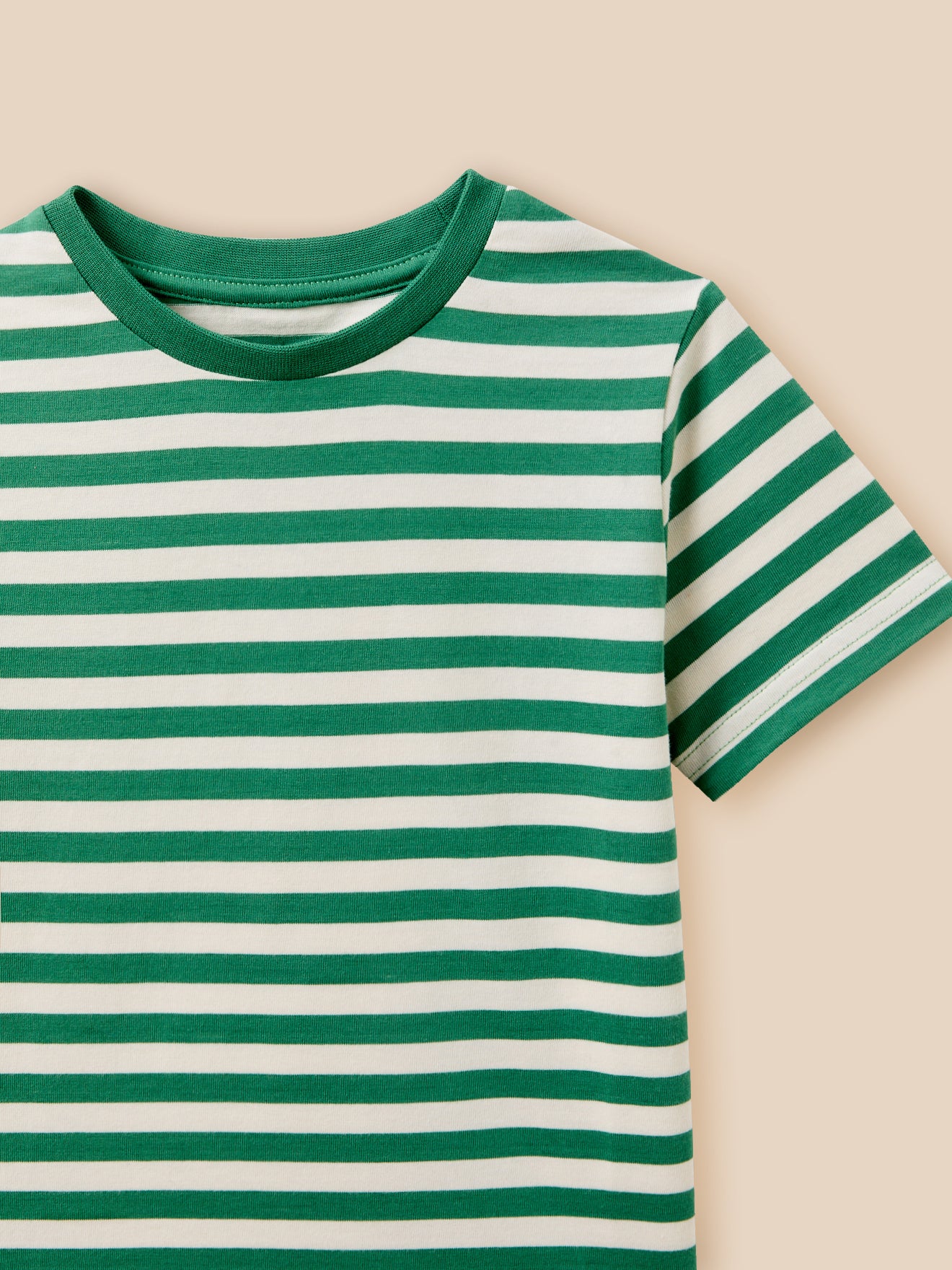 T-shirt rayé garçon - Coton biologique