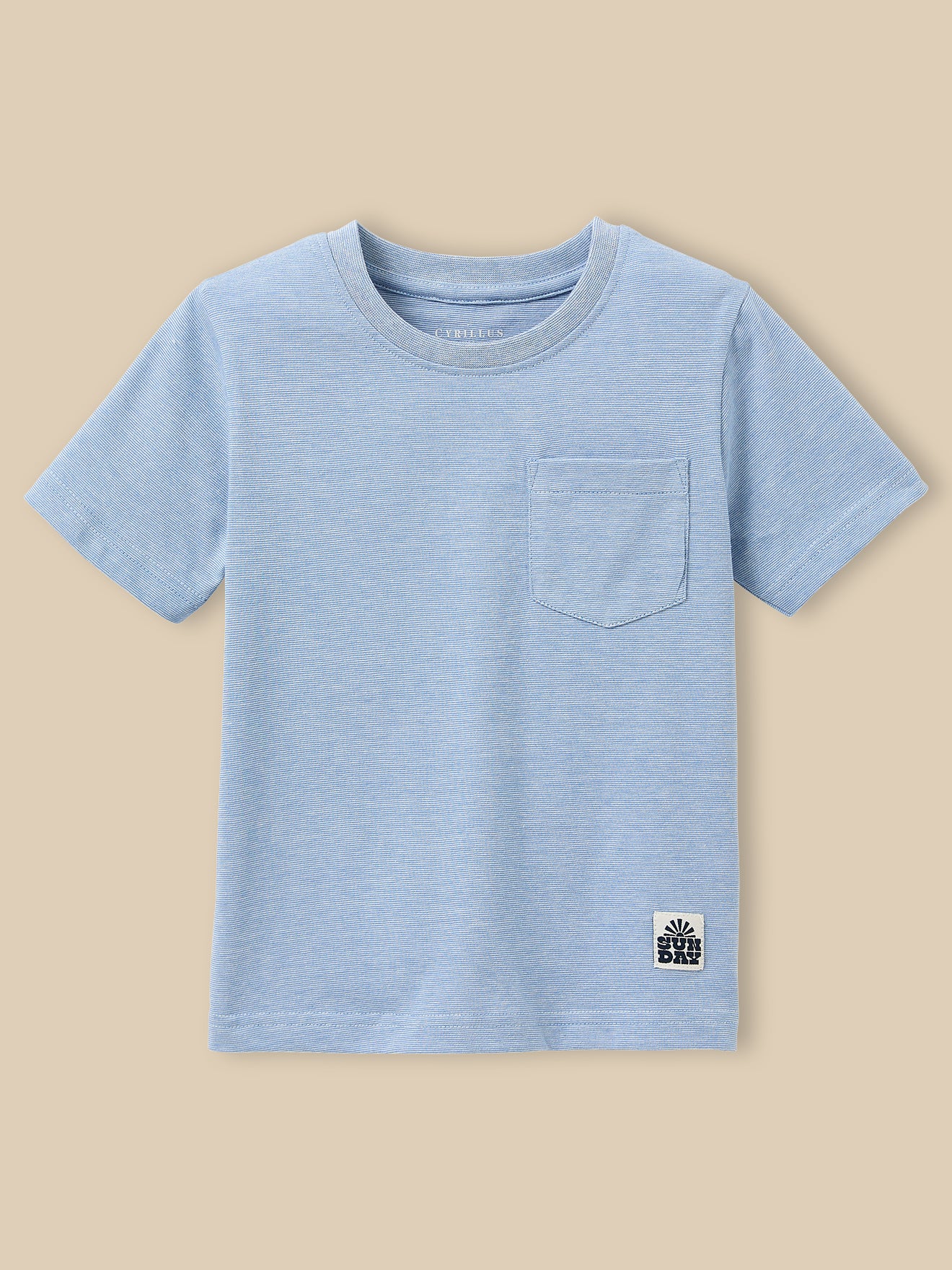 T-shirt rayé garçon - Coton biologique