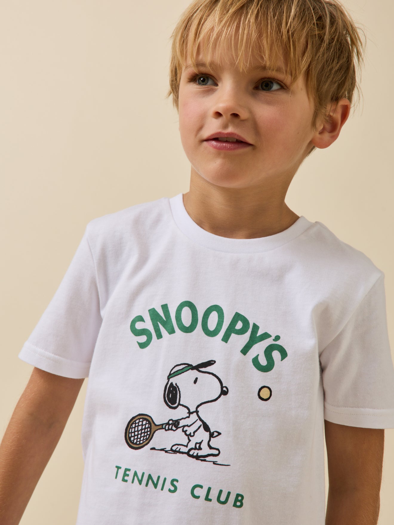 Child's Cyrillus x Peanuts™ T-shirt - The Snoopy Collection