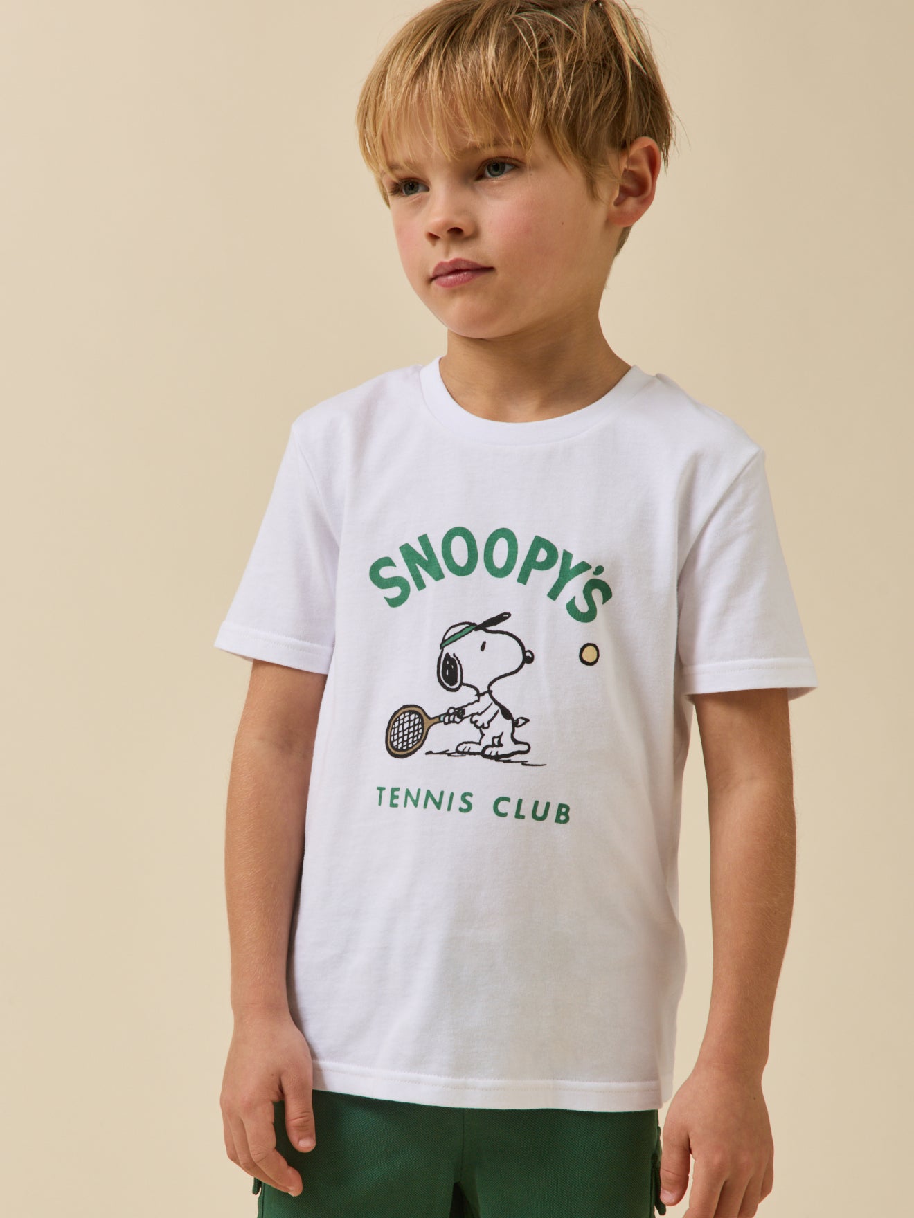 Child's Cyrillus x Peanuts™ T-shirt - The Snoopy Collection