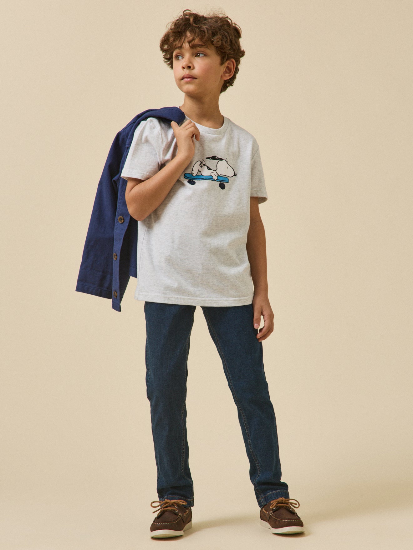 Child's  Cyrillus x Peanuts™T-shirt - The Snoopy Collection