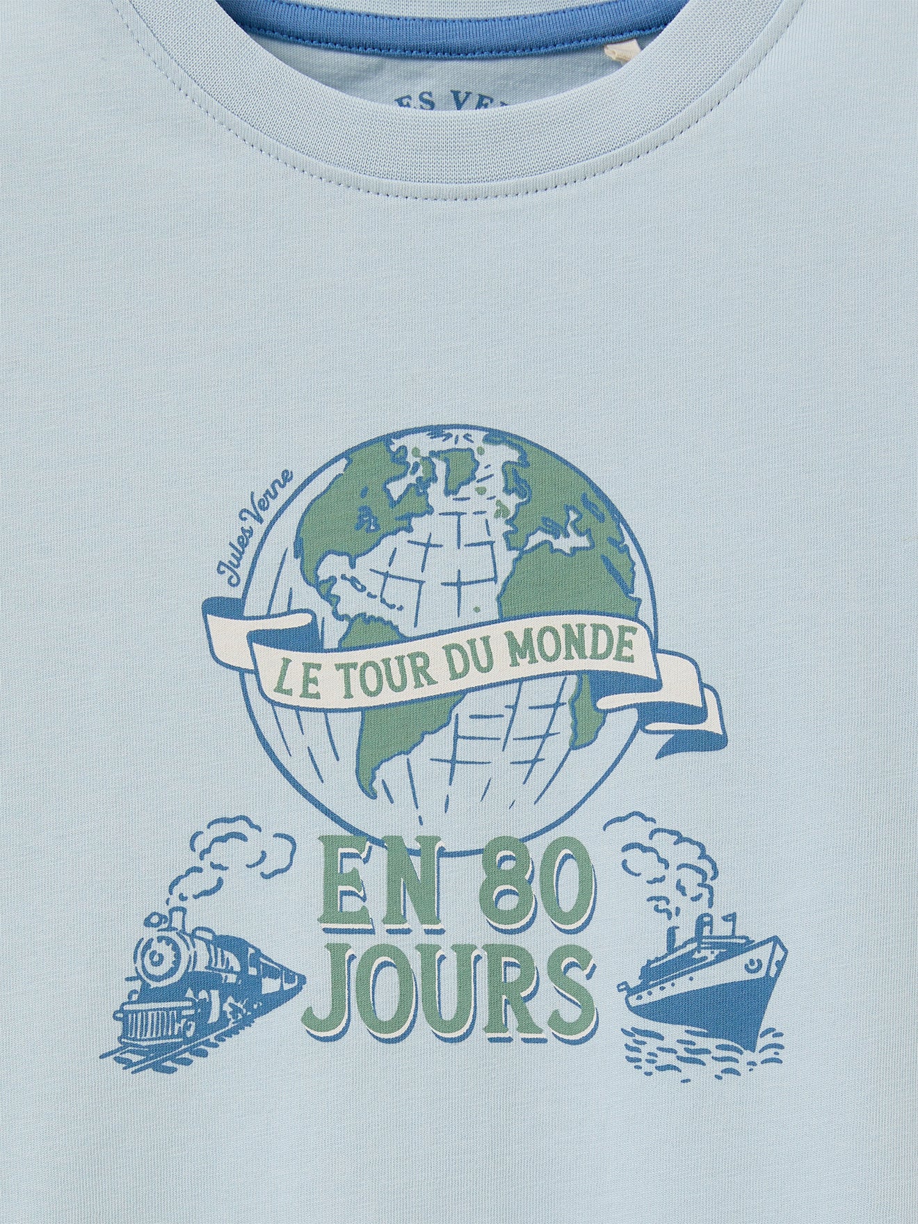 T-shirt Enfant Collection Jules Verne - Coton biologique