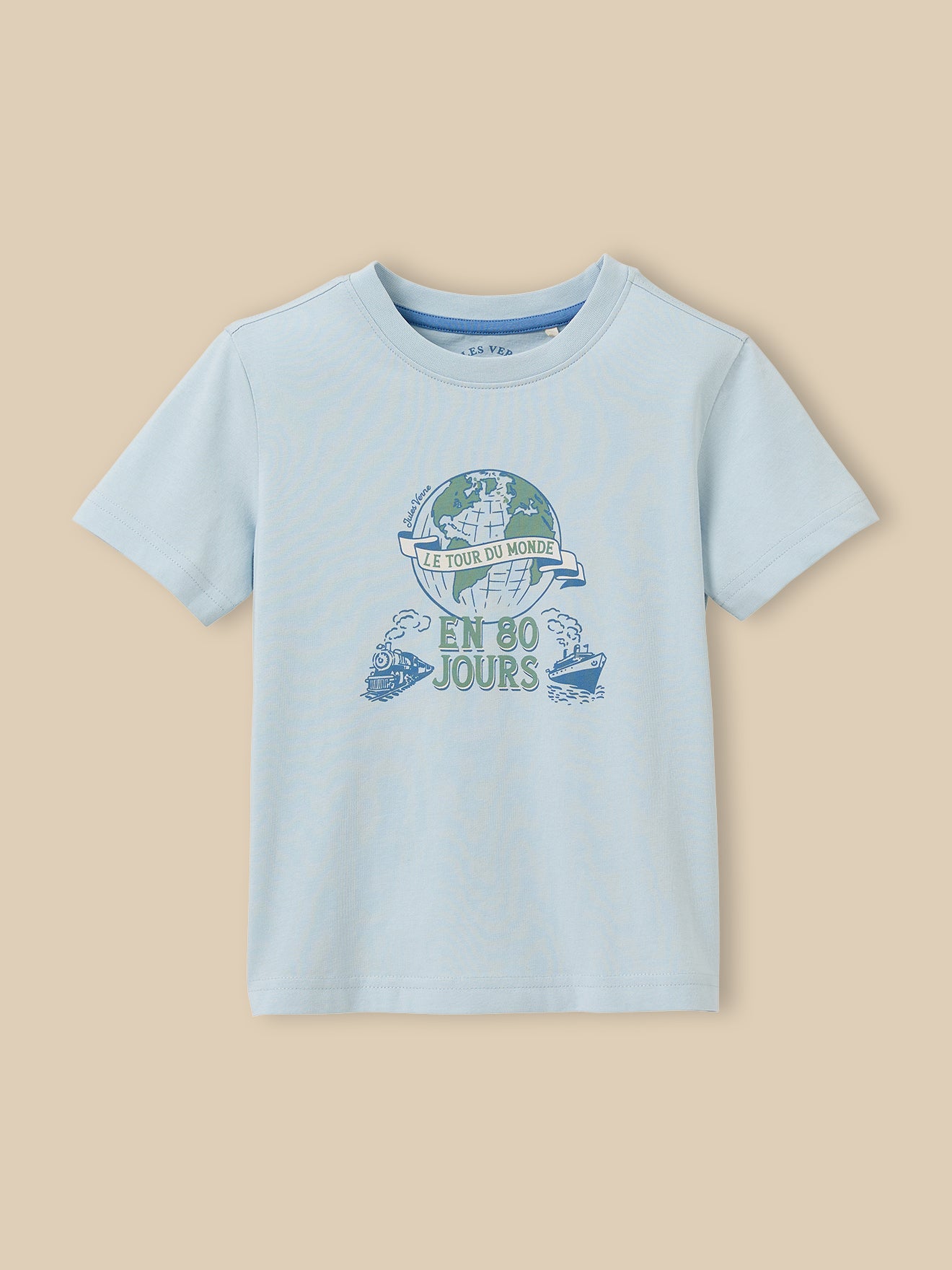 T-shirt Enfant Collection Jules Verne - Coton biologique