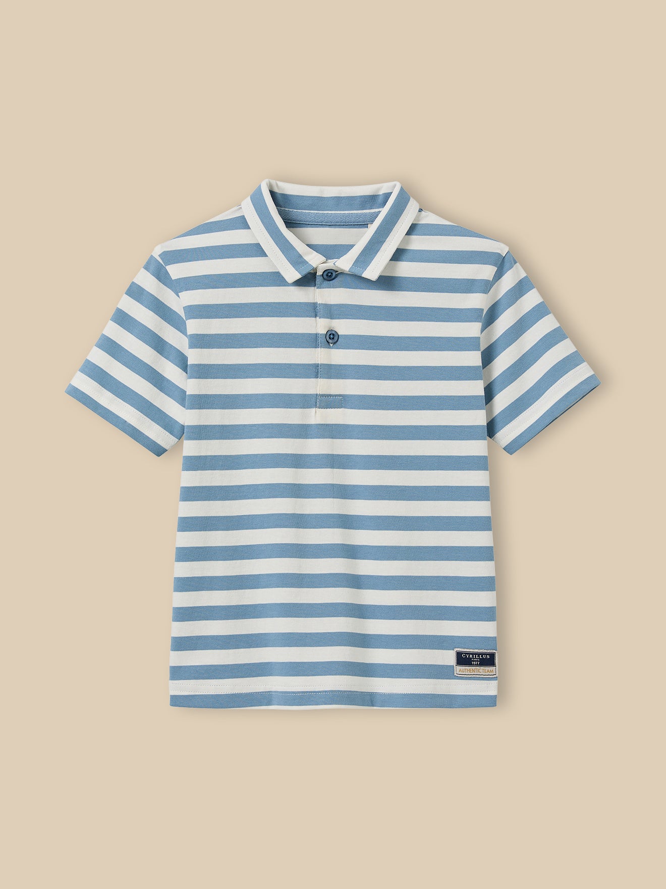 Polo rayé Garçon - Coton biologique