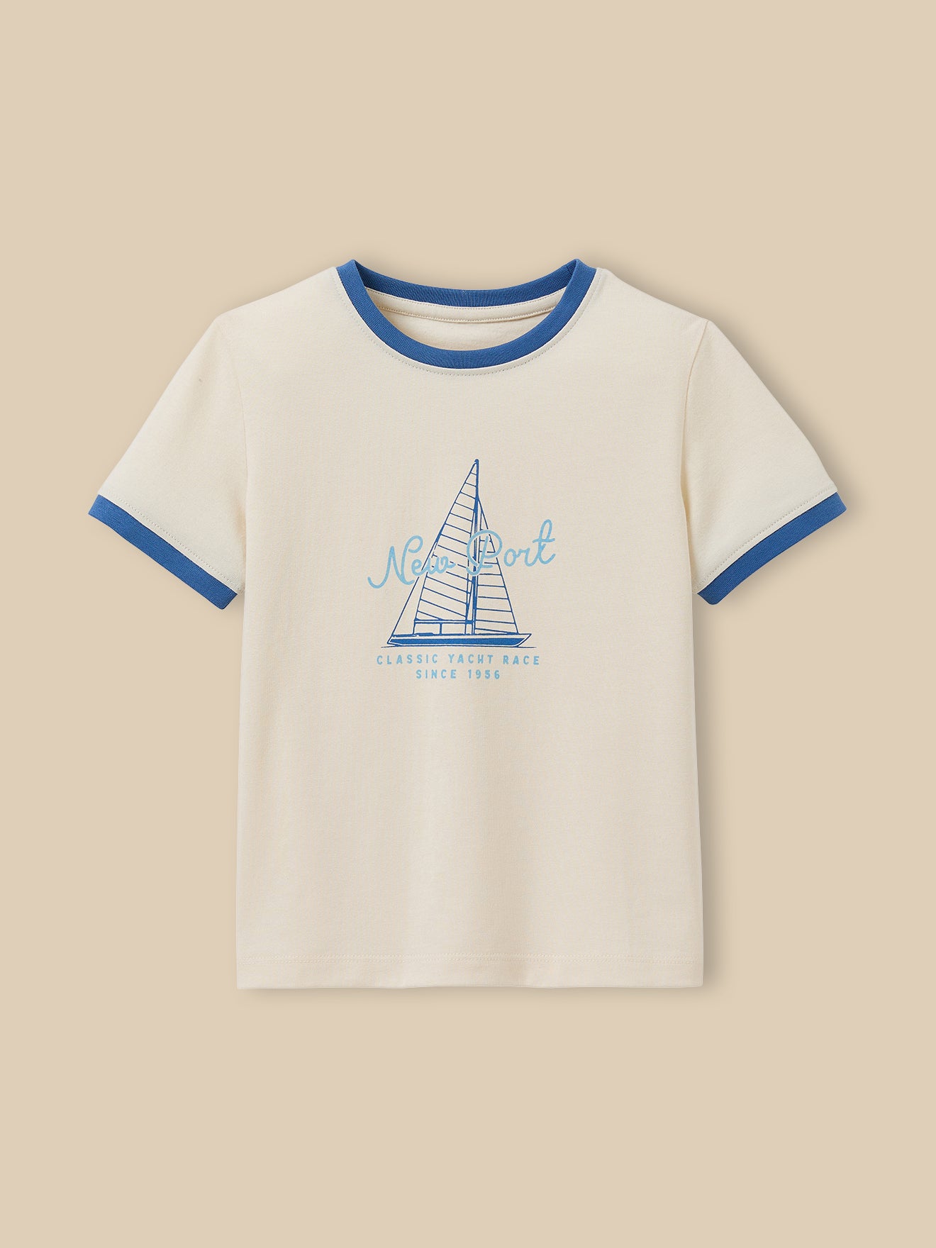 Boy's print organic cotton T-shirt