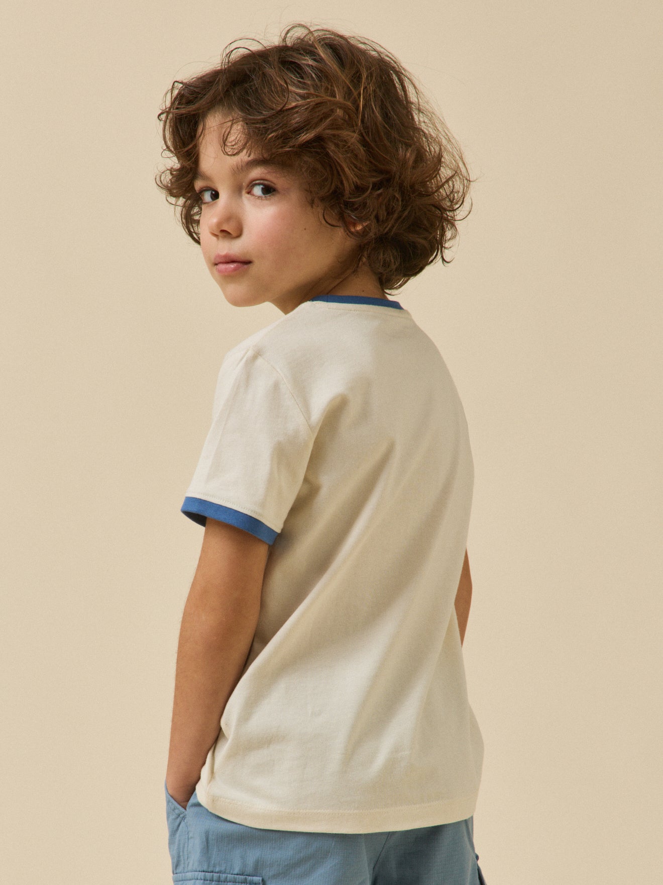 Boy's print organic cotton T-shirt