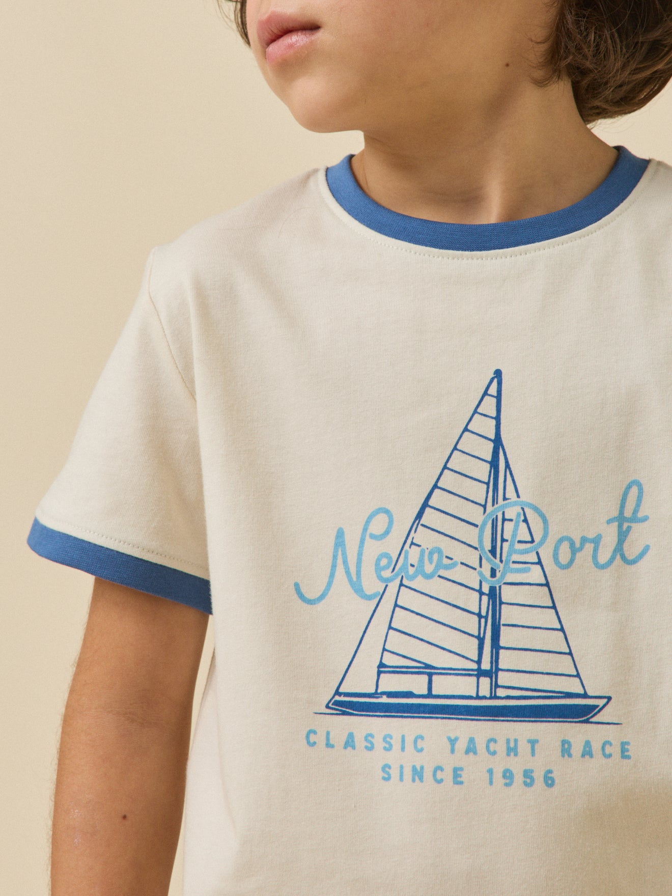 Boy's print organic cotton T-shirt