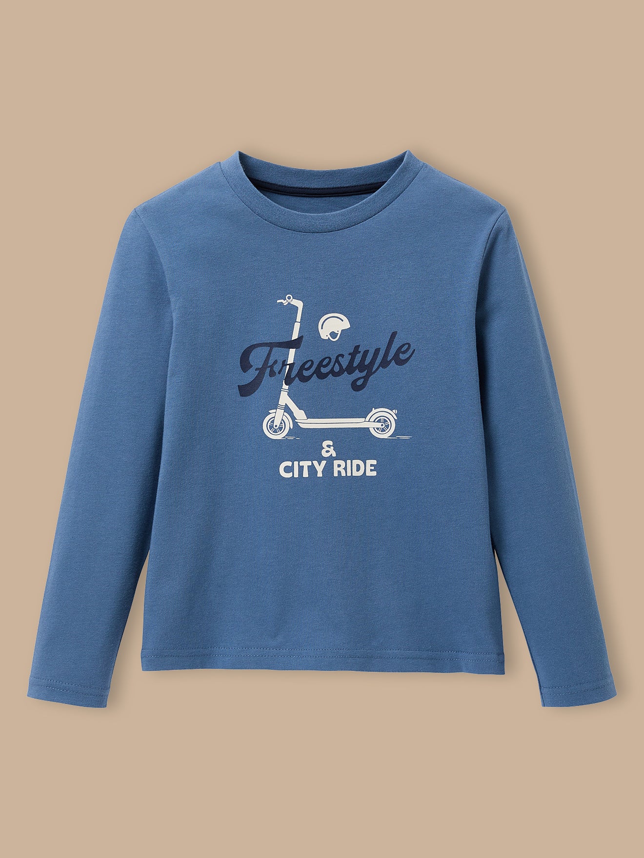 Boy's print organic cotton T-shirt
