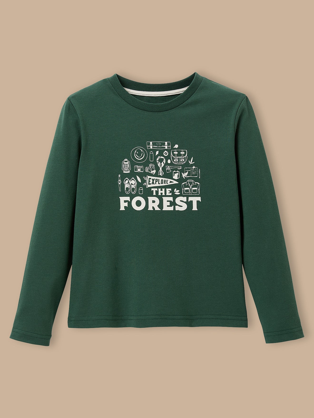 Boy's print organic cotton T-shirt