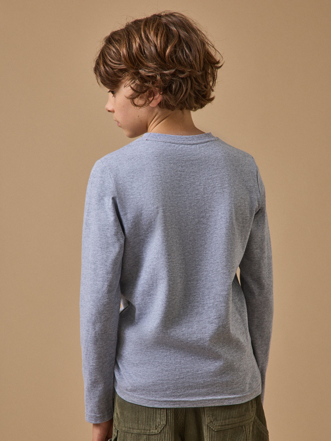 Boy's print organic cotton T-shirt