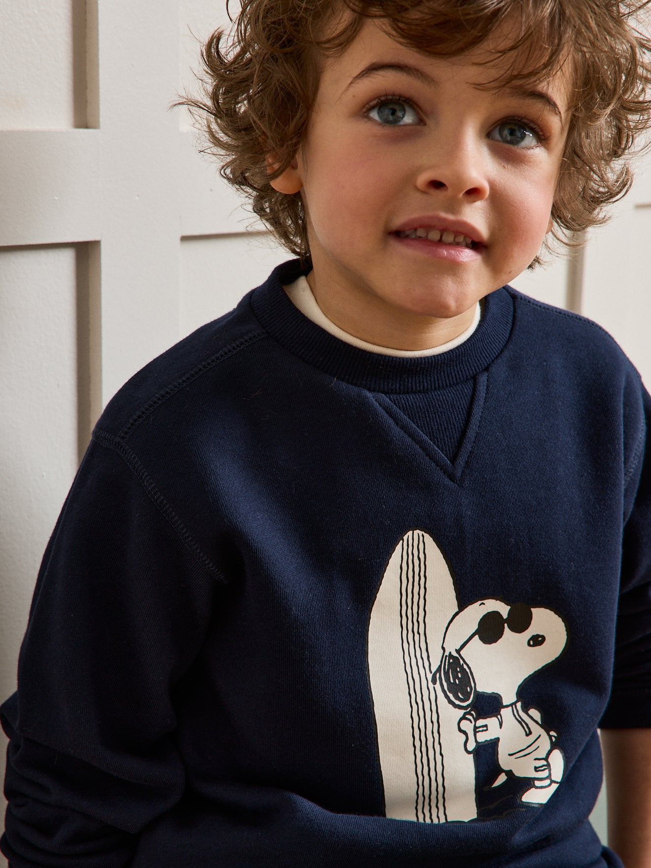 Child's Cyrillus x Peanuts™ sweatshirt - The Snoopy Collection
