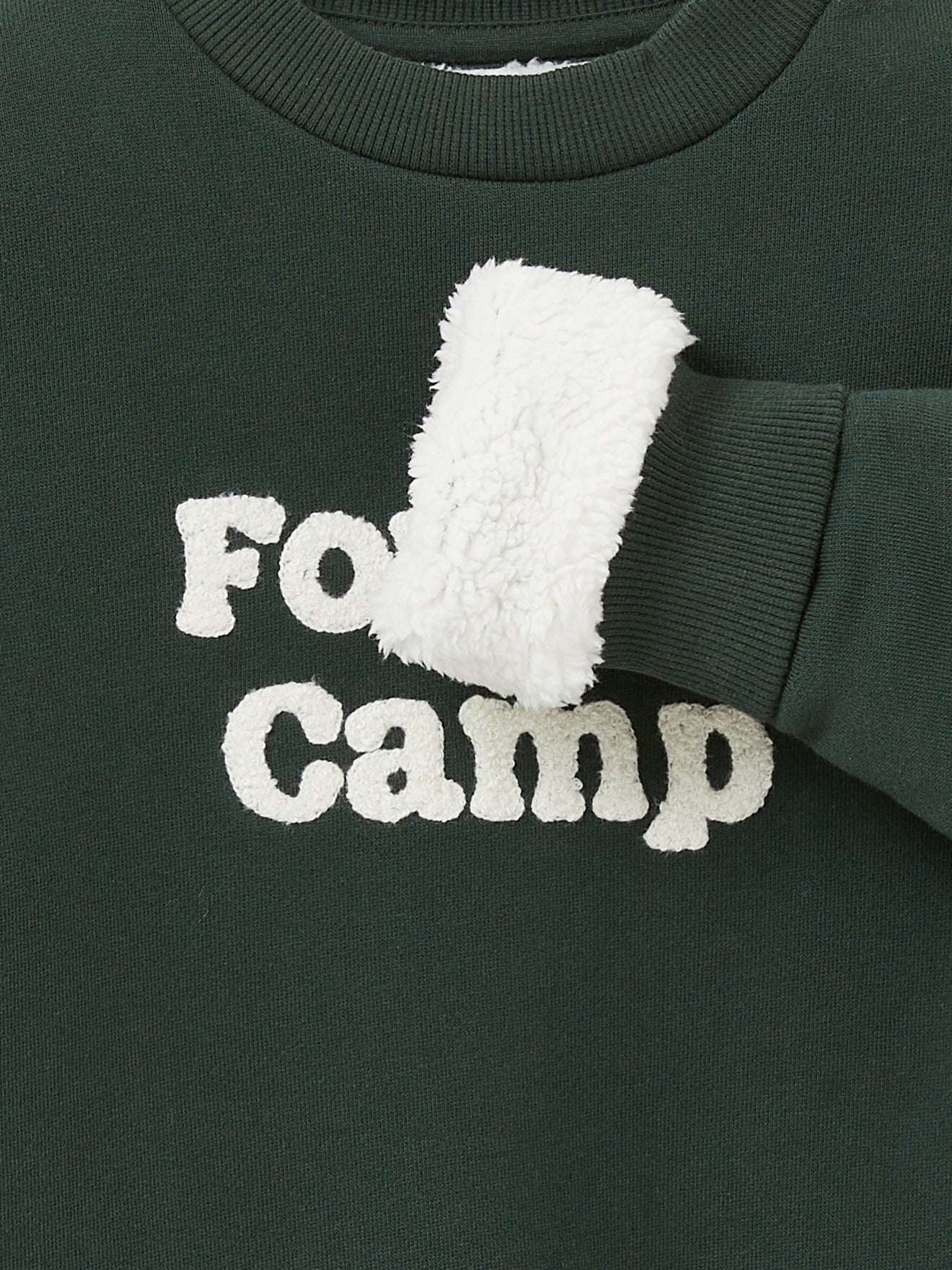 Sweat doublé sherpa Garçon