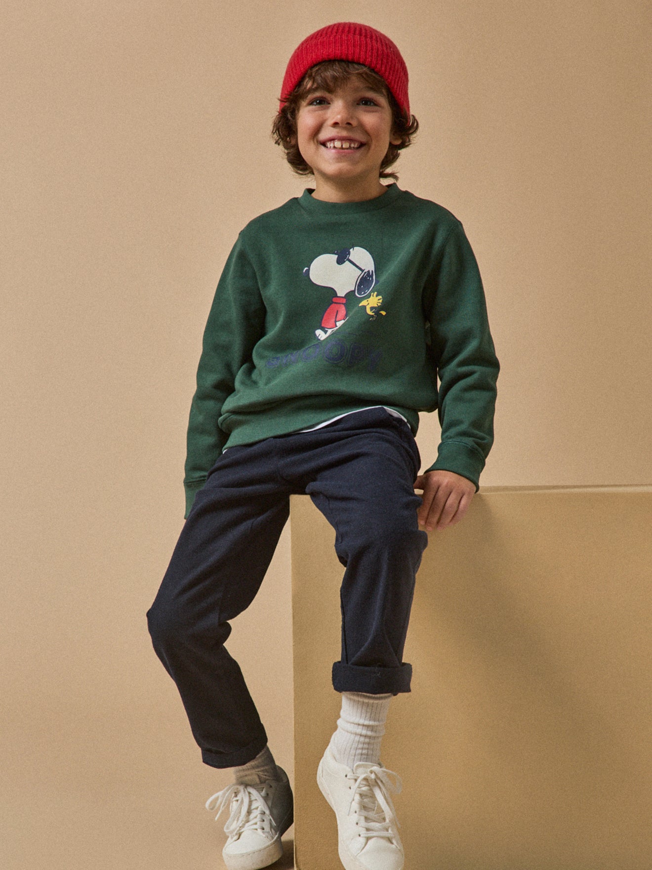 Sweat Enfant Cyrillus x PEANUTS(TM) Collection Snoopy