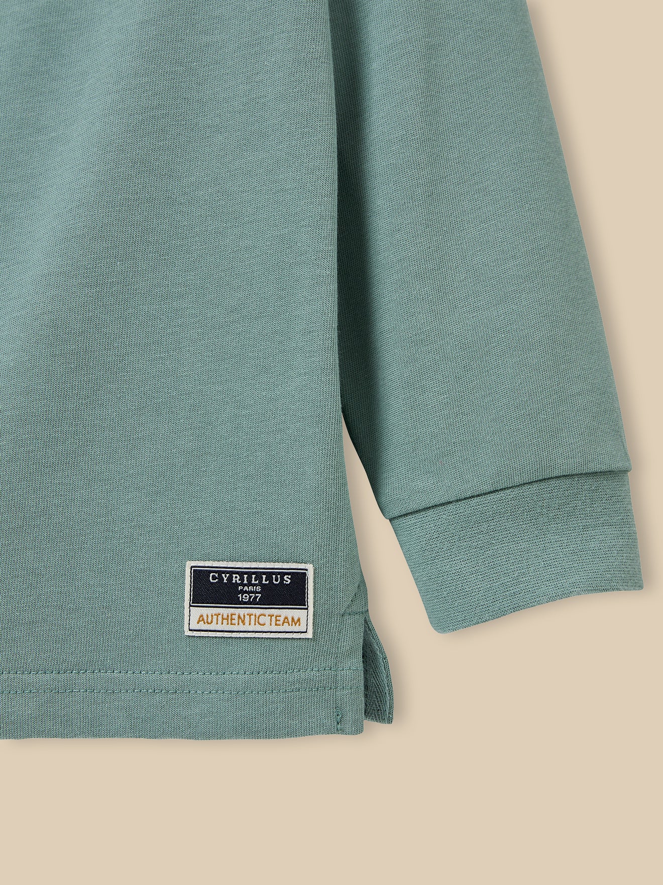 Boy's organic cotton rugby shirt