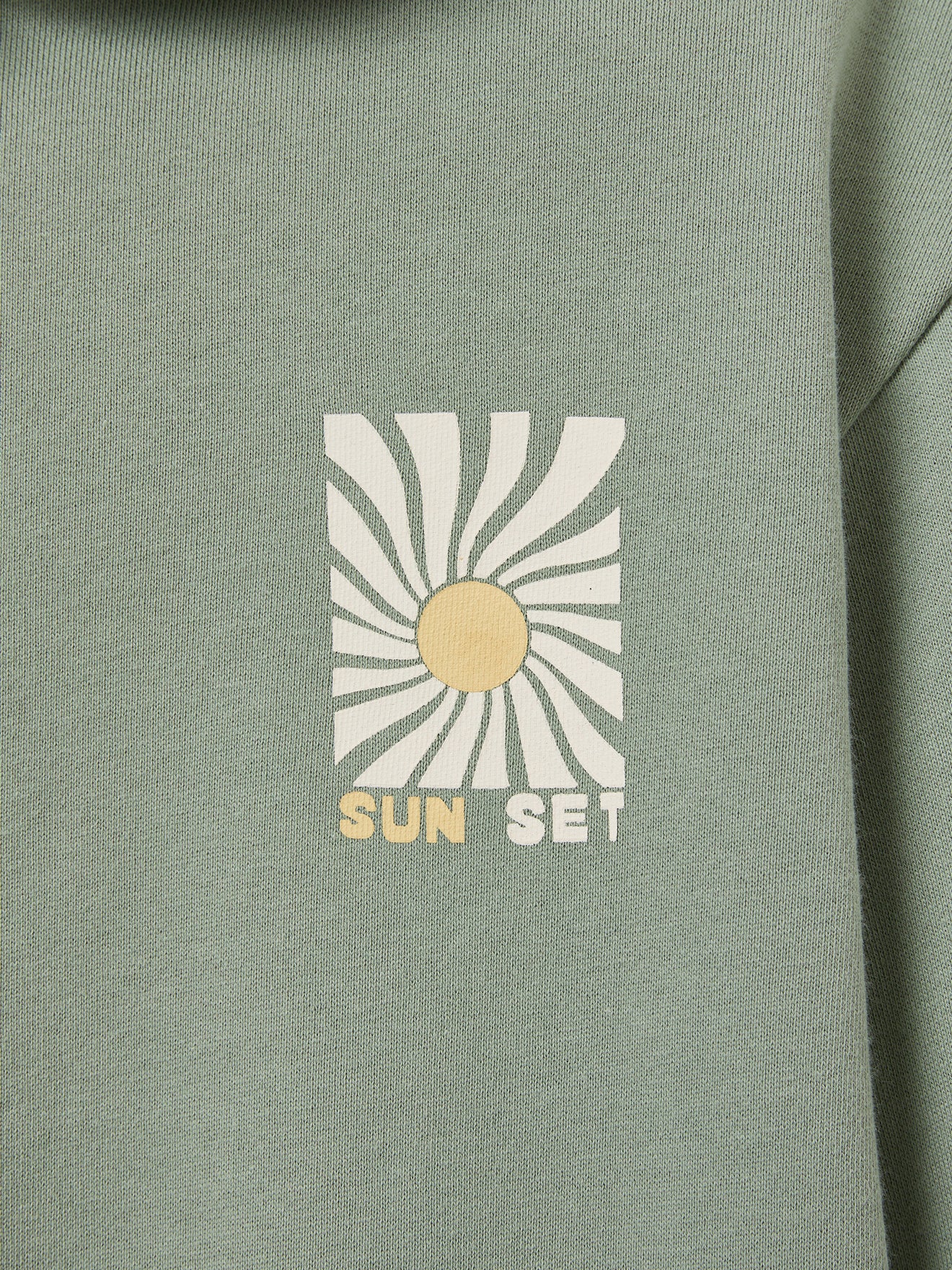 Boy's organic cotton hooded sweatshirt