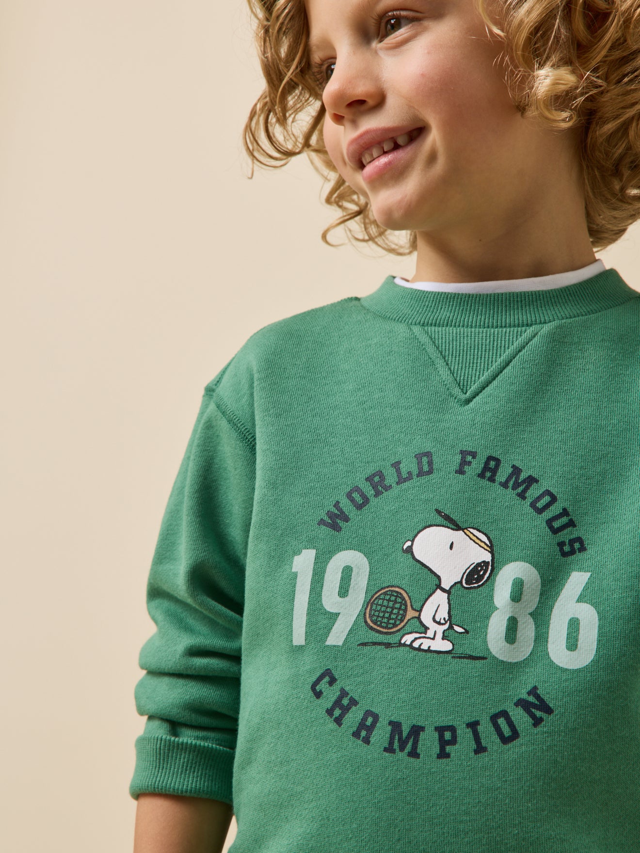 Child's Cyrillus x Peanuts™ sweatshirt - The Snoopy Collection