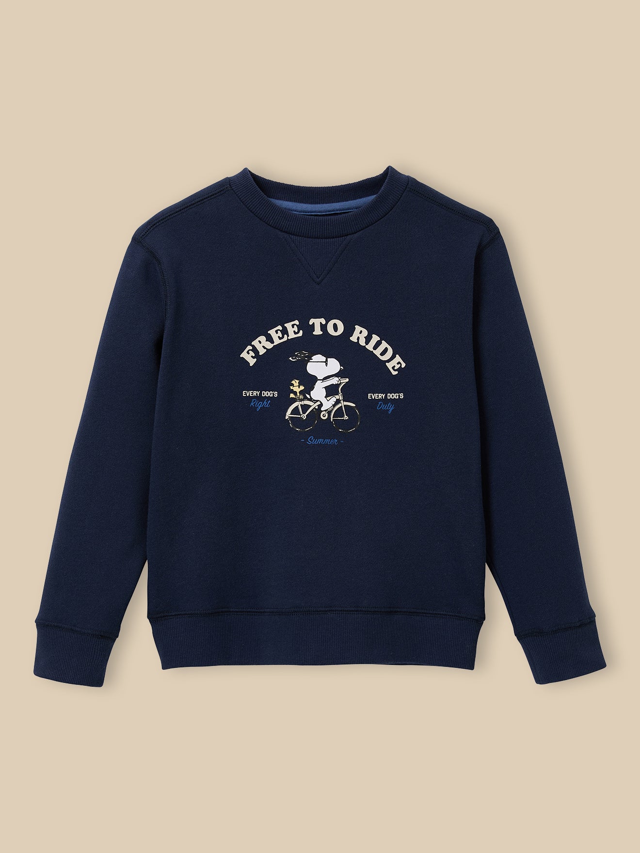 Child's Cyrillus x Peanuts™ sweatshirt - The Snoopy Collection