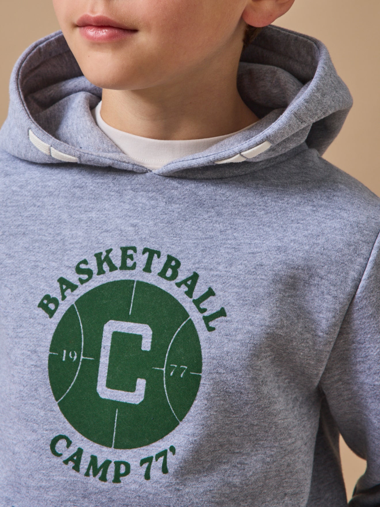 Boy's sweatshirt with hood