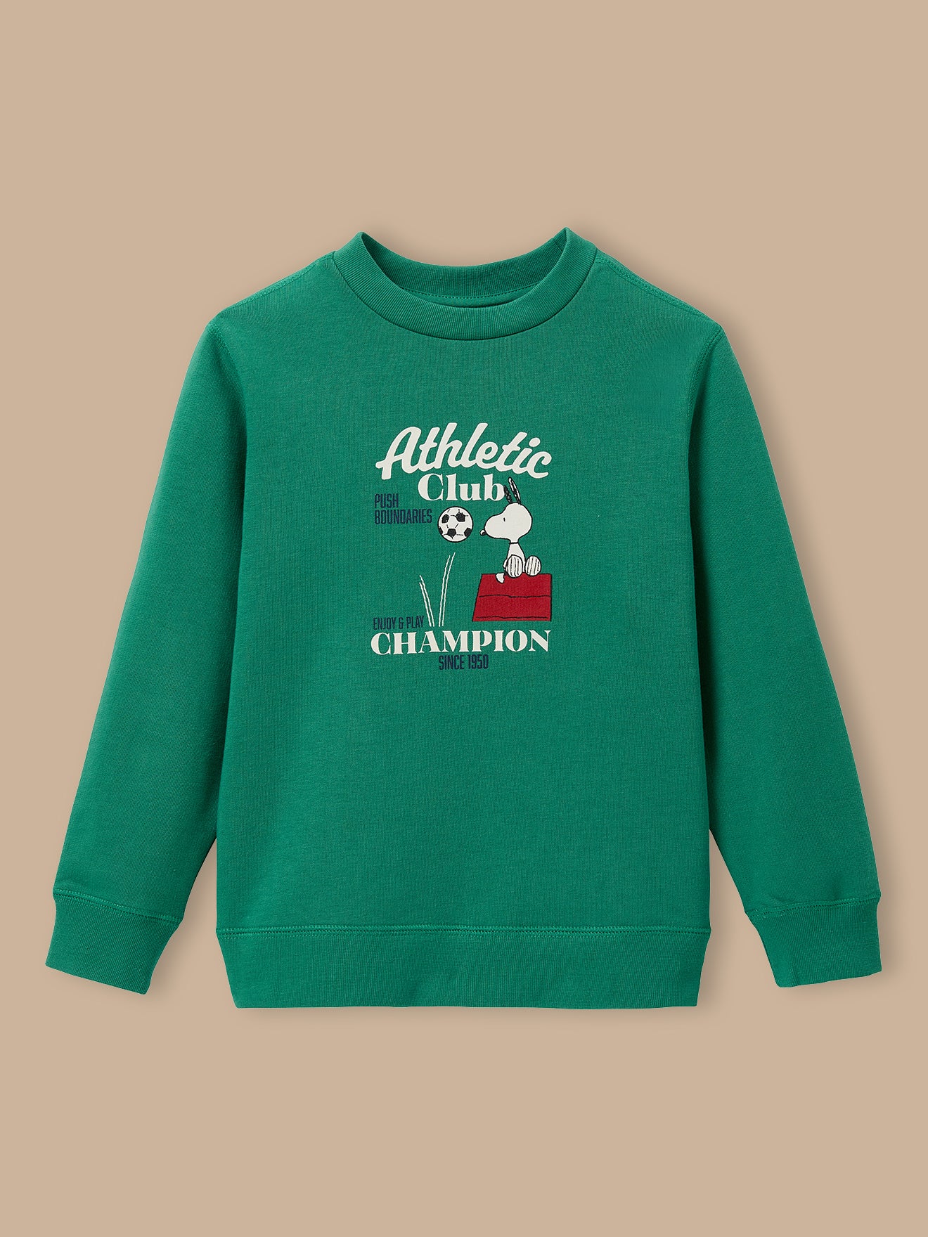 Child's Cyrillus x PEANUTS™ sweatshirt - The Snoopy Collection