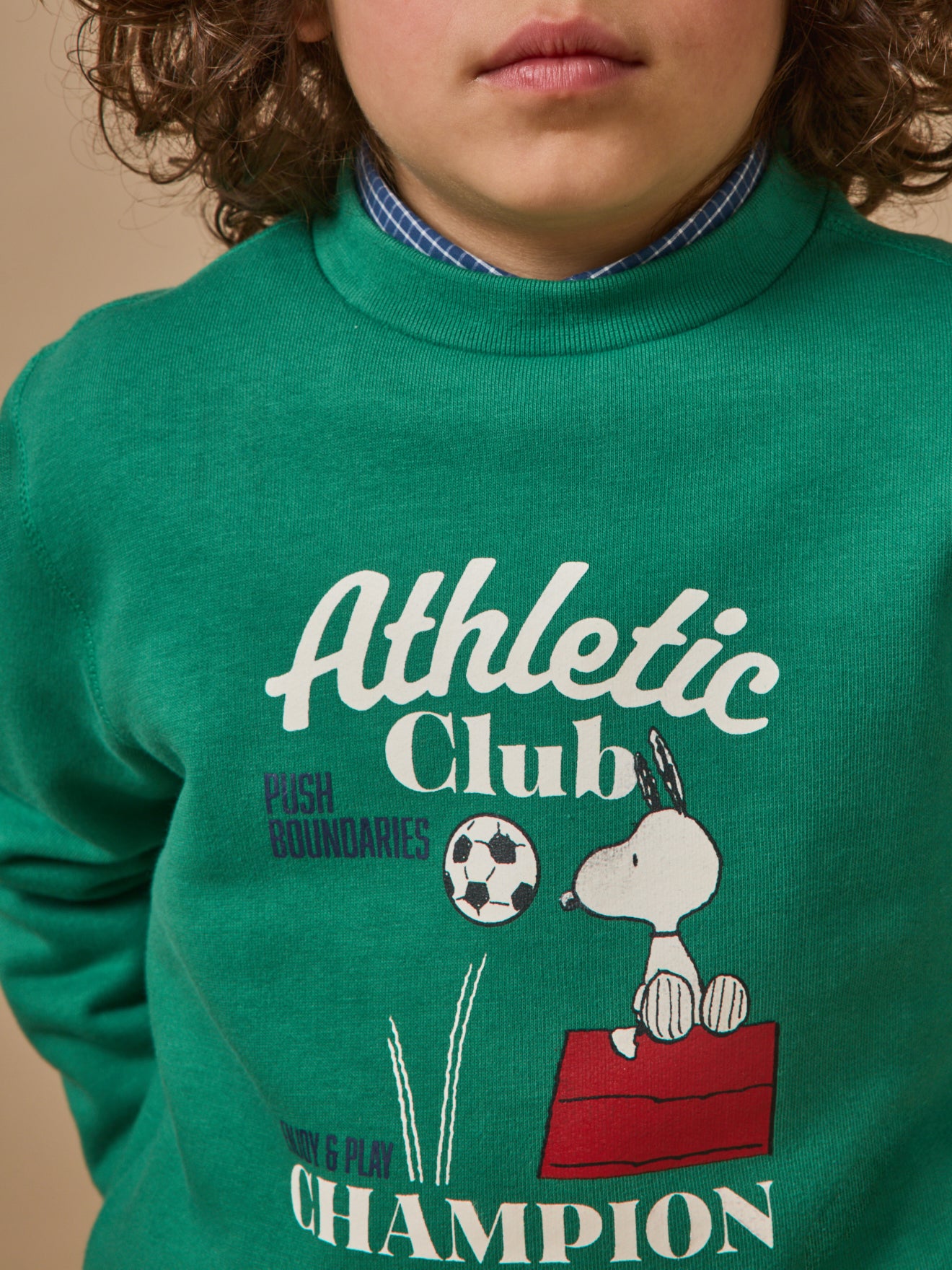 Child's Cyrillus x PEANUTS™ sweatshirt - The Snoopy Collection