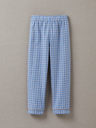 Boy's check pyjamas